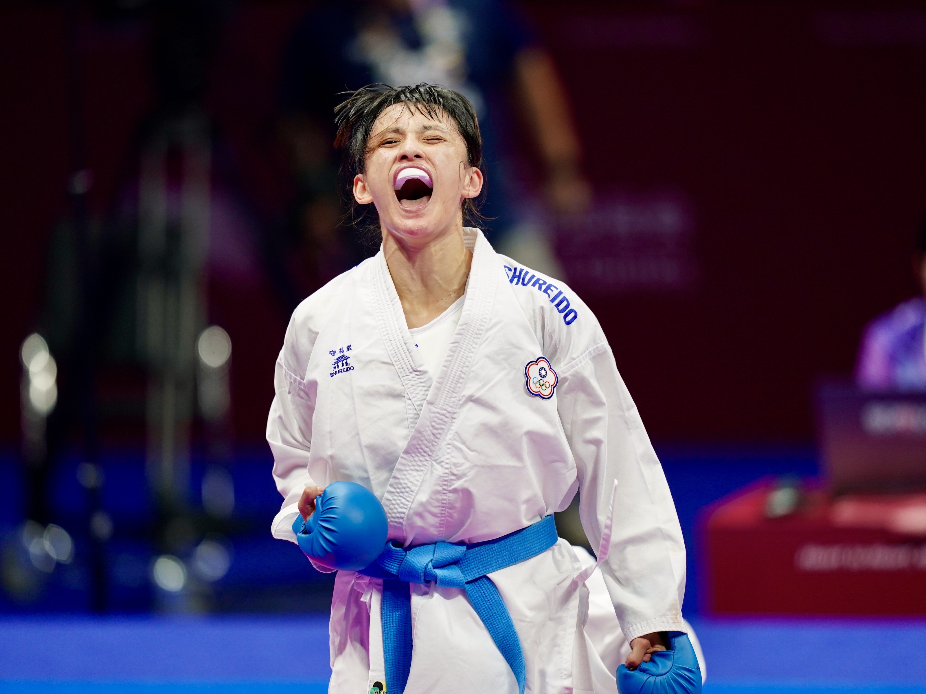 杭州亞運》空手道谷筱霜最後3秒追平　最後驚險晉級