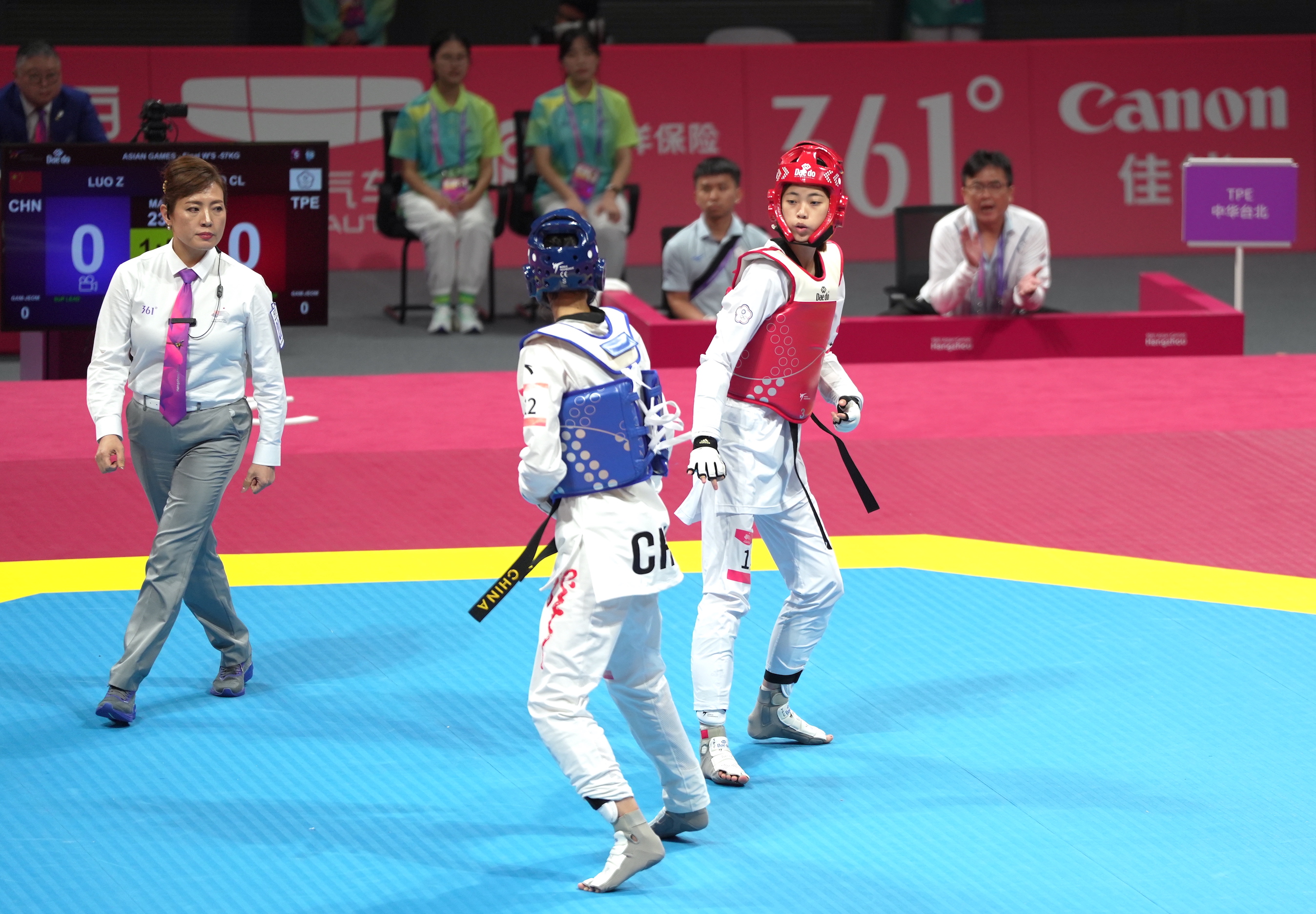 羅嘉翎道帶「國手」二字被要求貼起來　太原大獎賽8強止步