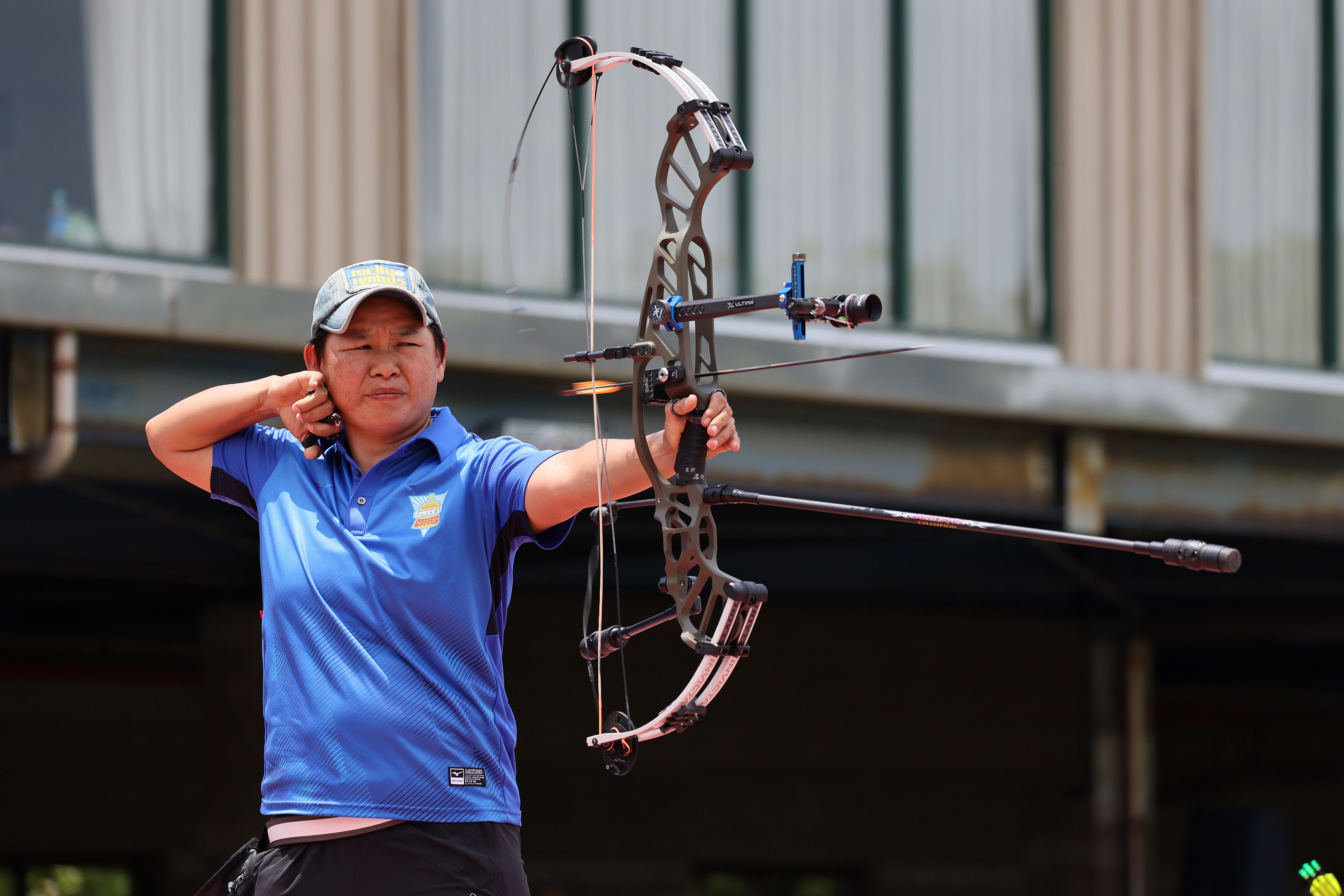 全運》老將陳麗如壓陣　新北複合弓女團連霸