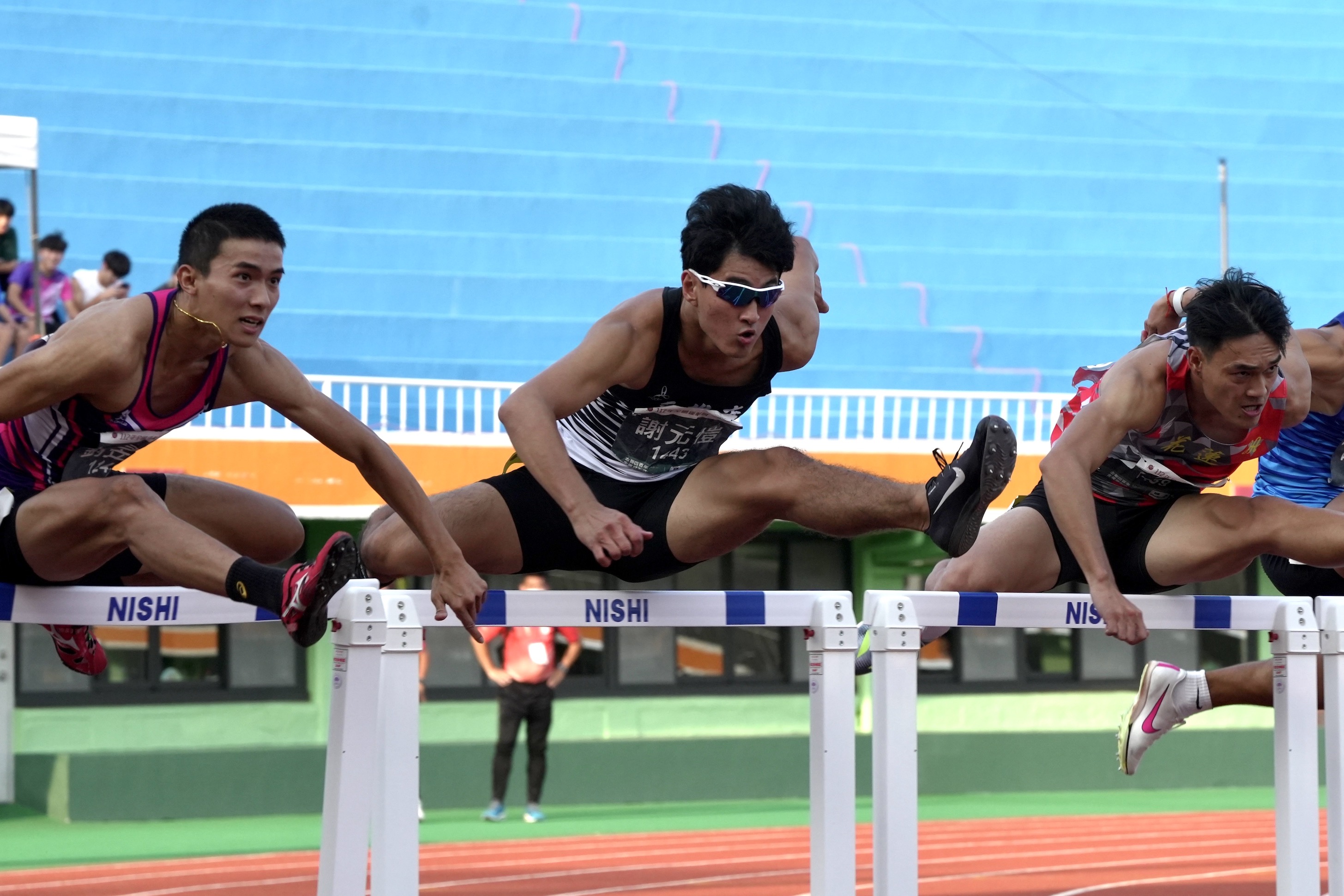 全運》謝元愷110公尺跨欄摘金　陳奎儒連霸紀錄斷