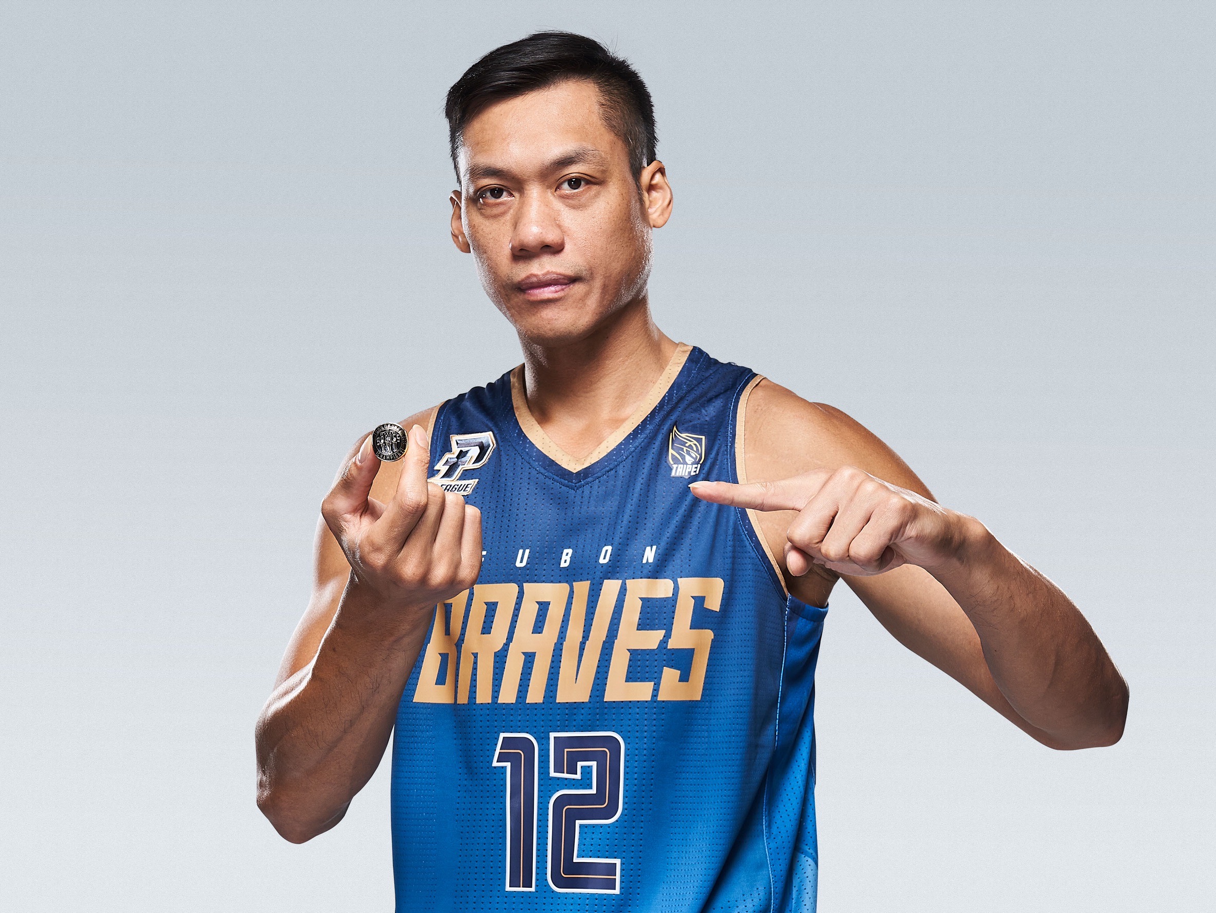 PLG開幕戰　台北富邦勇士頒發冠軍戒