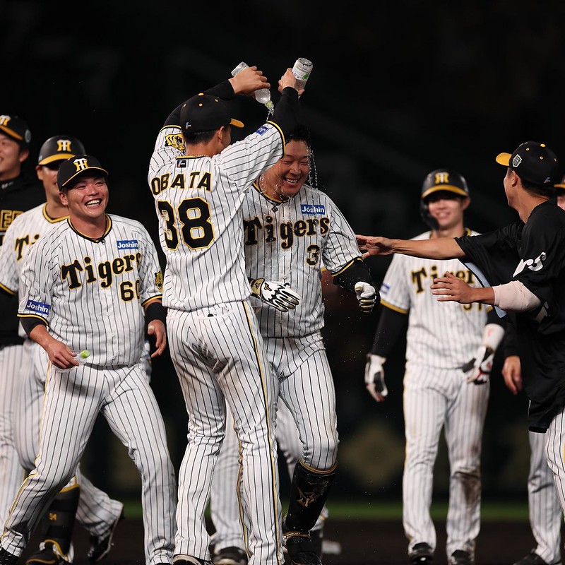 日本一連兩次敬遠抓4棒　大山悠輔再見安助阪神追平戰局