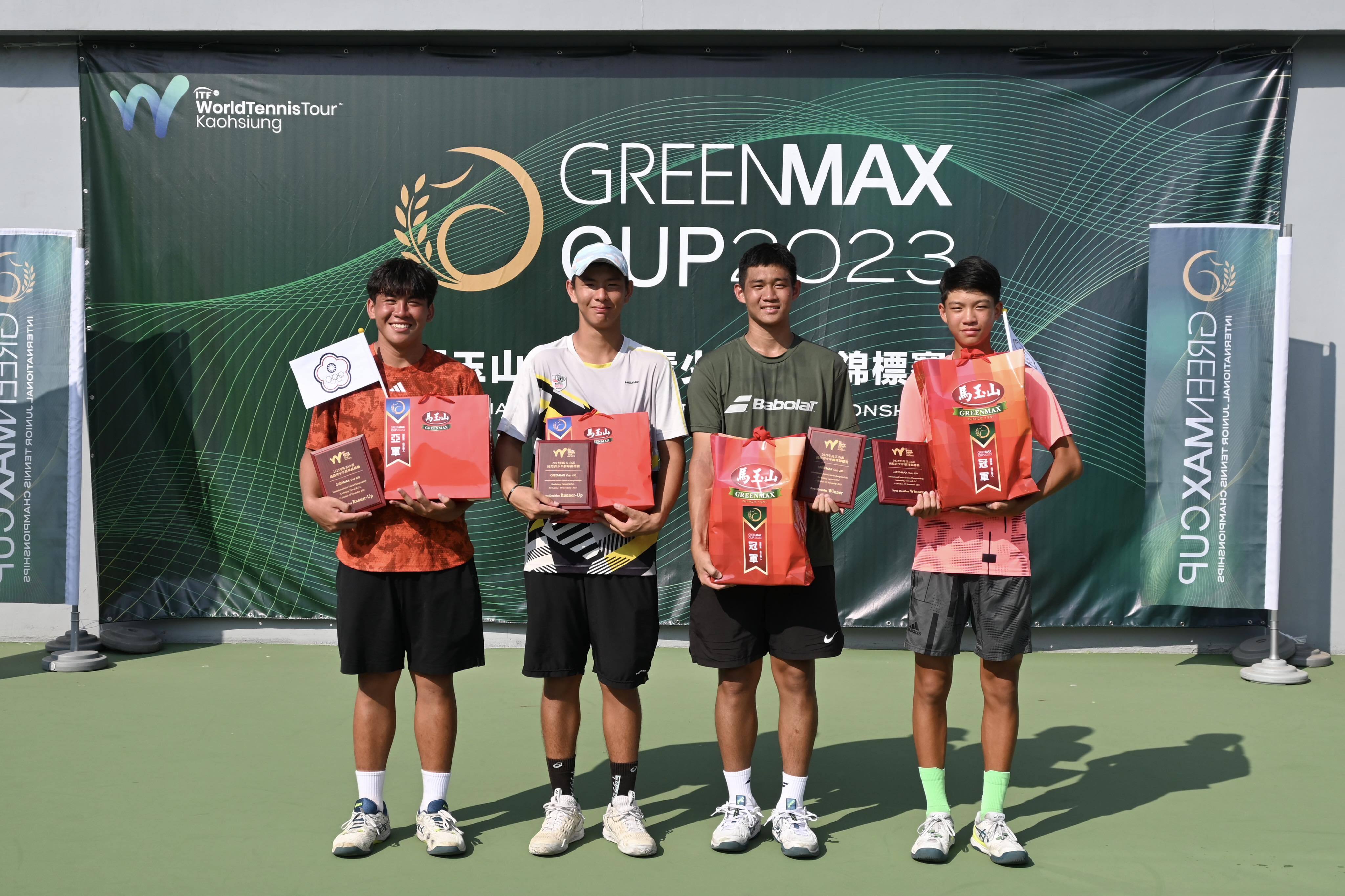 馬玉山盃男、女雙均是黑馬傳奇　13歲地主林郁敏首奪ITF冠軍謝搭檔