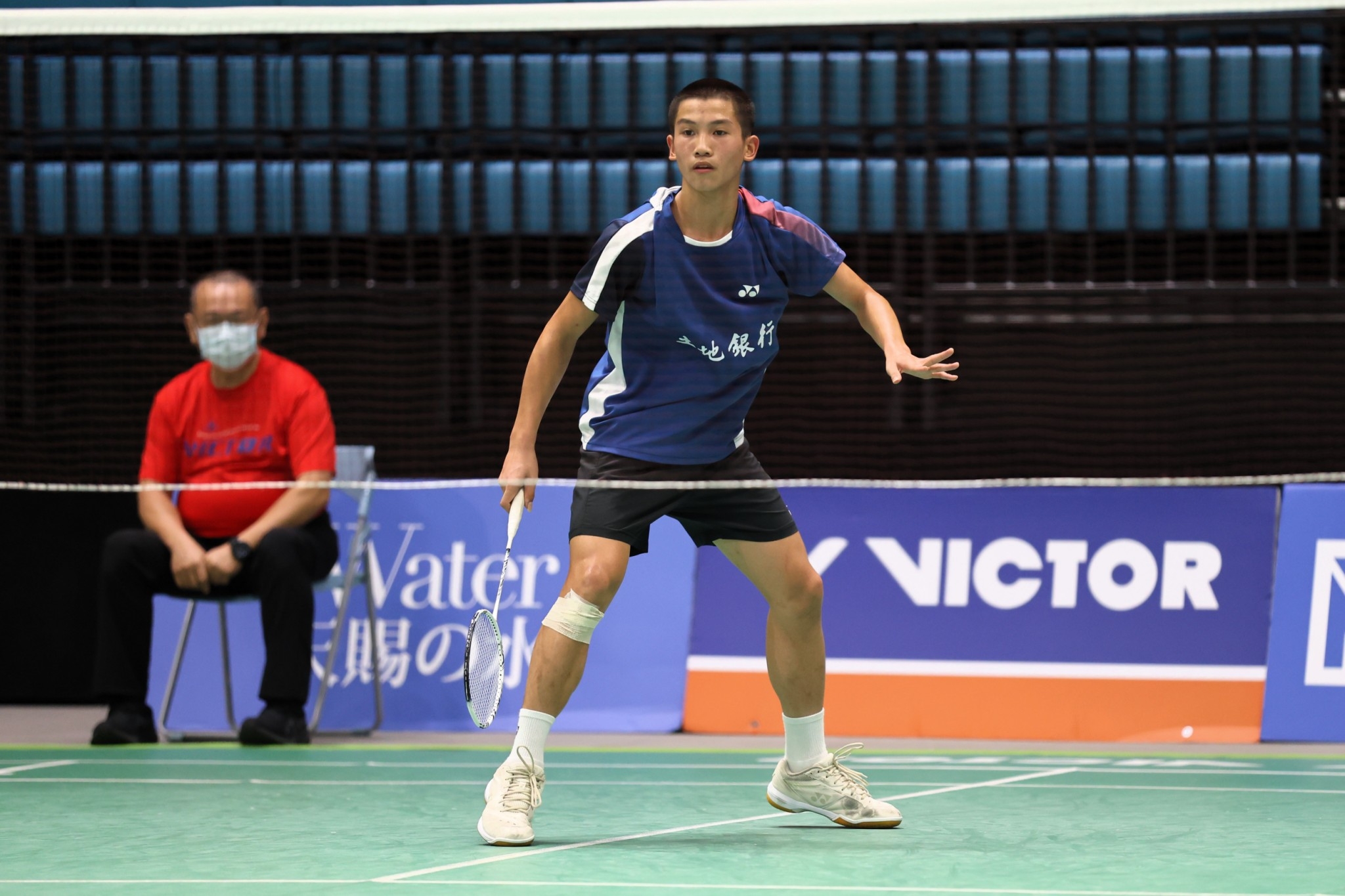 國中盃羽球錦標賽　男女單打廖維擇、蘇筱婷奪冠