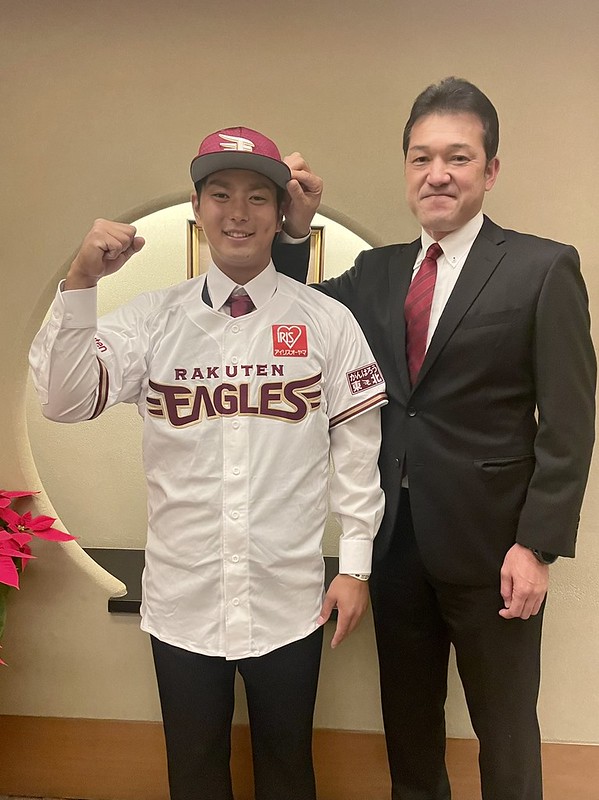 東北樂天4育成選手續約　台體大永田颯太郎明年再拼支配下