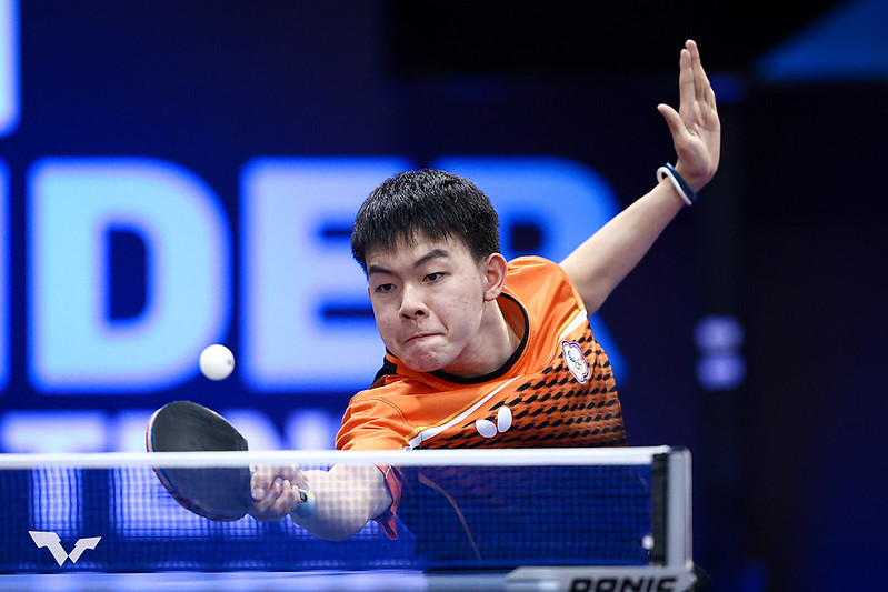 莊智淵督陣　高承睿挺進WTT太原挑戰賽8強