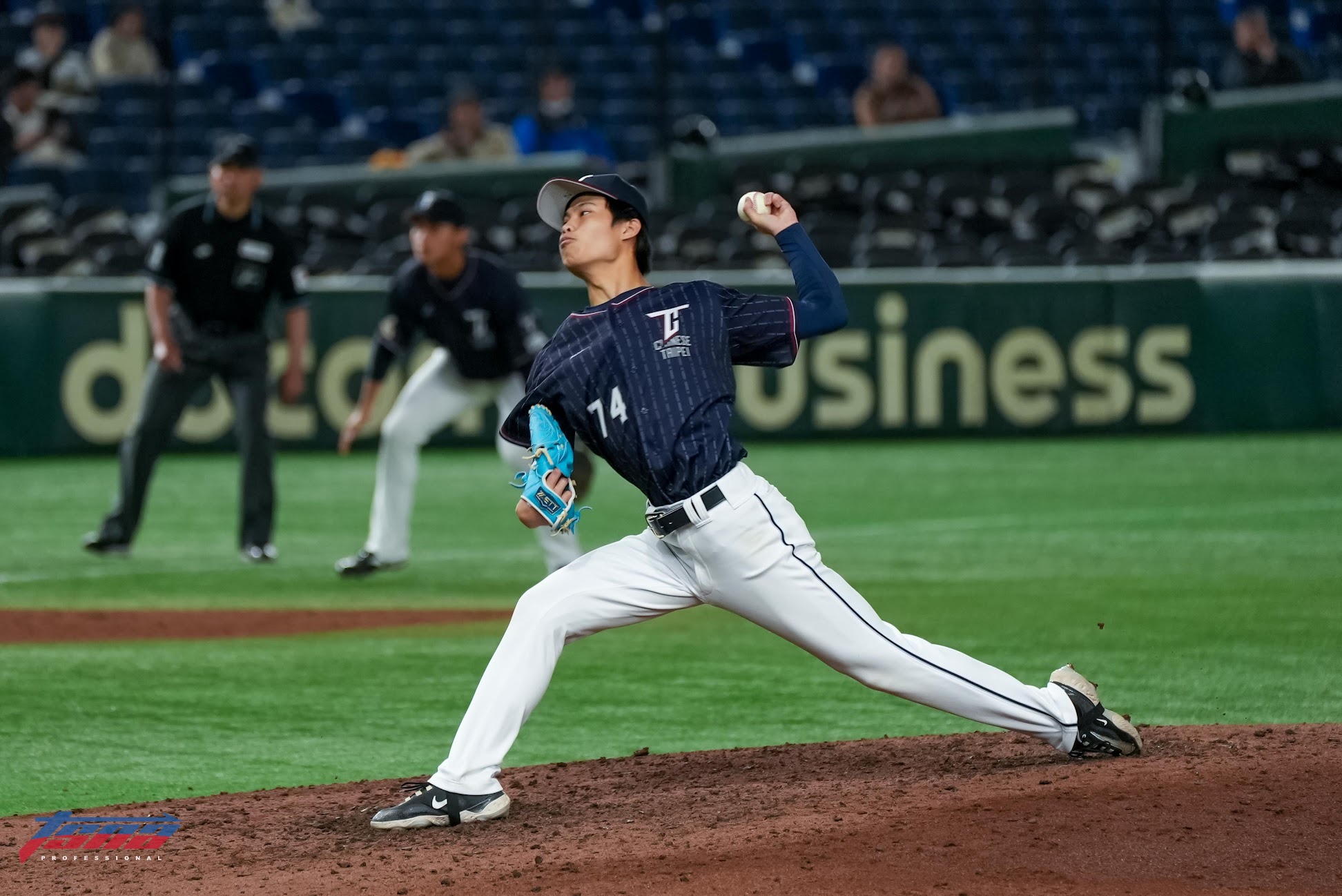 亞冠賽》中華隊最小鮮肉林詔恩初登板送澳洲3K　安全下莊超開心　