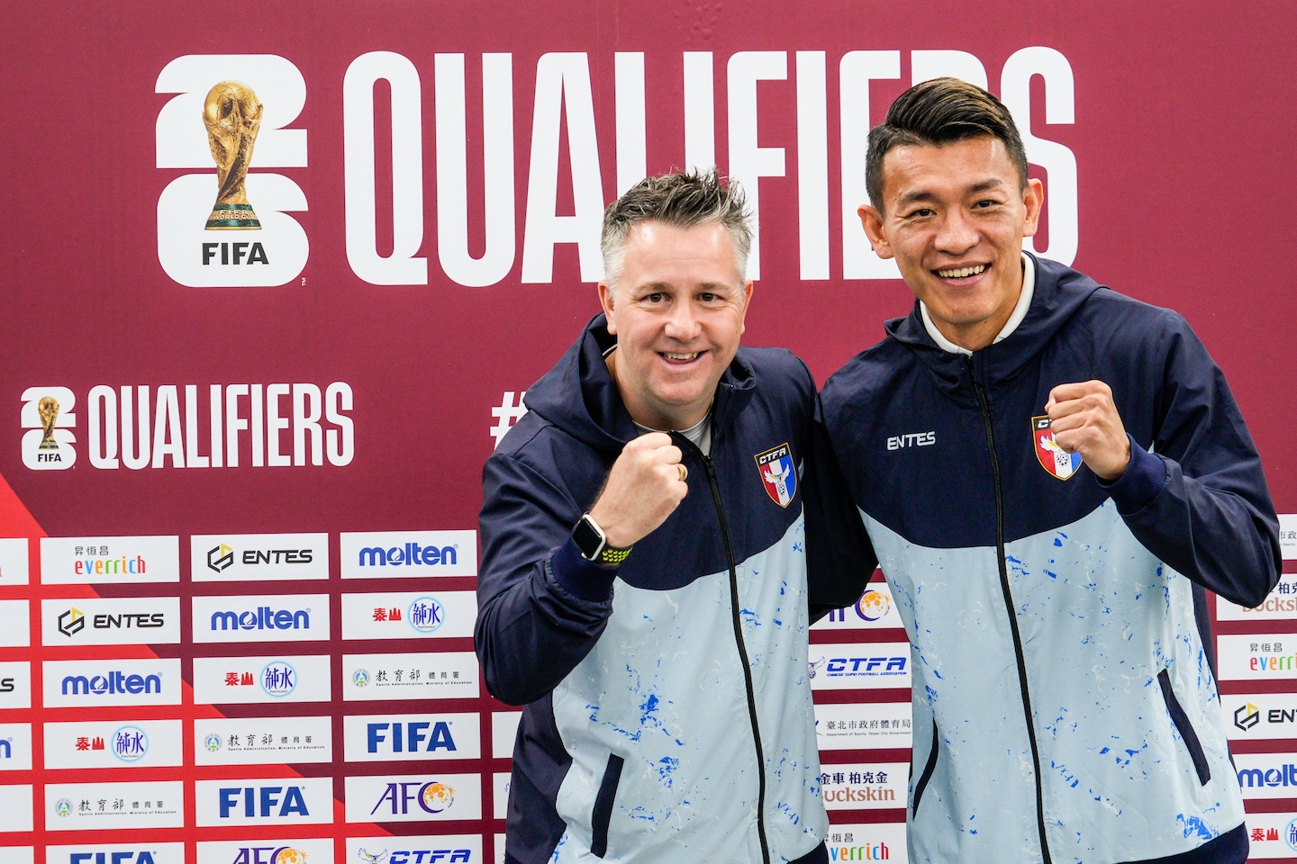 世界盃暨亞洲盃資格賽第二輪　中華男足明天迎戰大馬