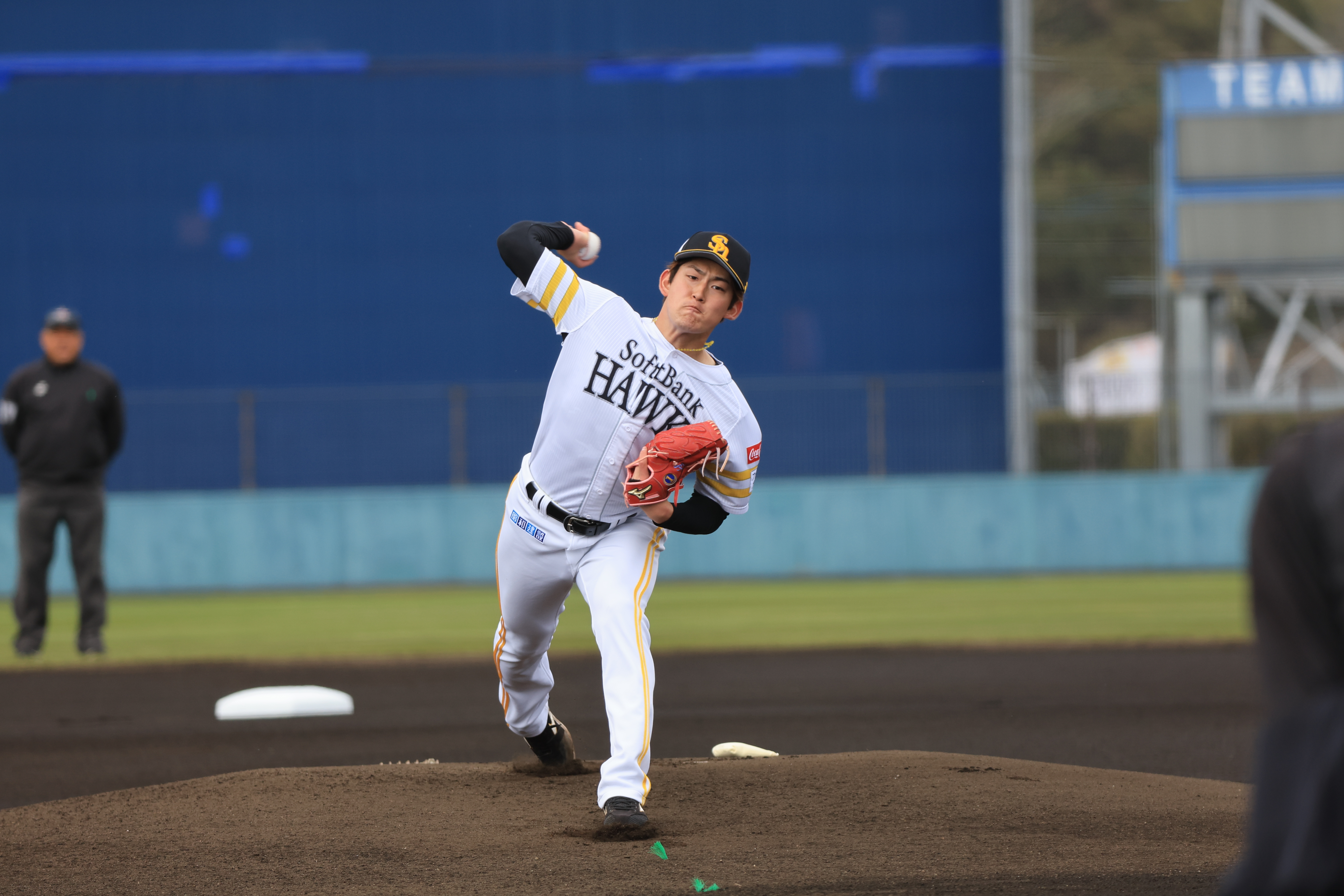 冬盟》軟銀第1指名飆152公里　中華培訓隊首戰敗北　