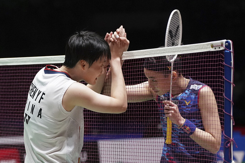 封后路上2同胞好手打到傷退　陳雨菲中國名人賽3連霸