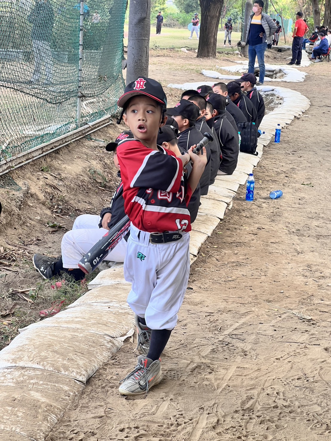 徐生明盃》雲林「枸杞」莊睿淵雷鬼髮型　120公分只比球棒高一點