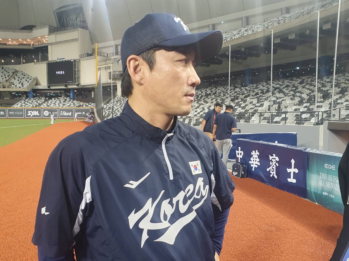 亞錦賽》韓國隊監督羨慕有台北大巨蛋　擔心明天打不到徐若熙的球