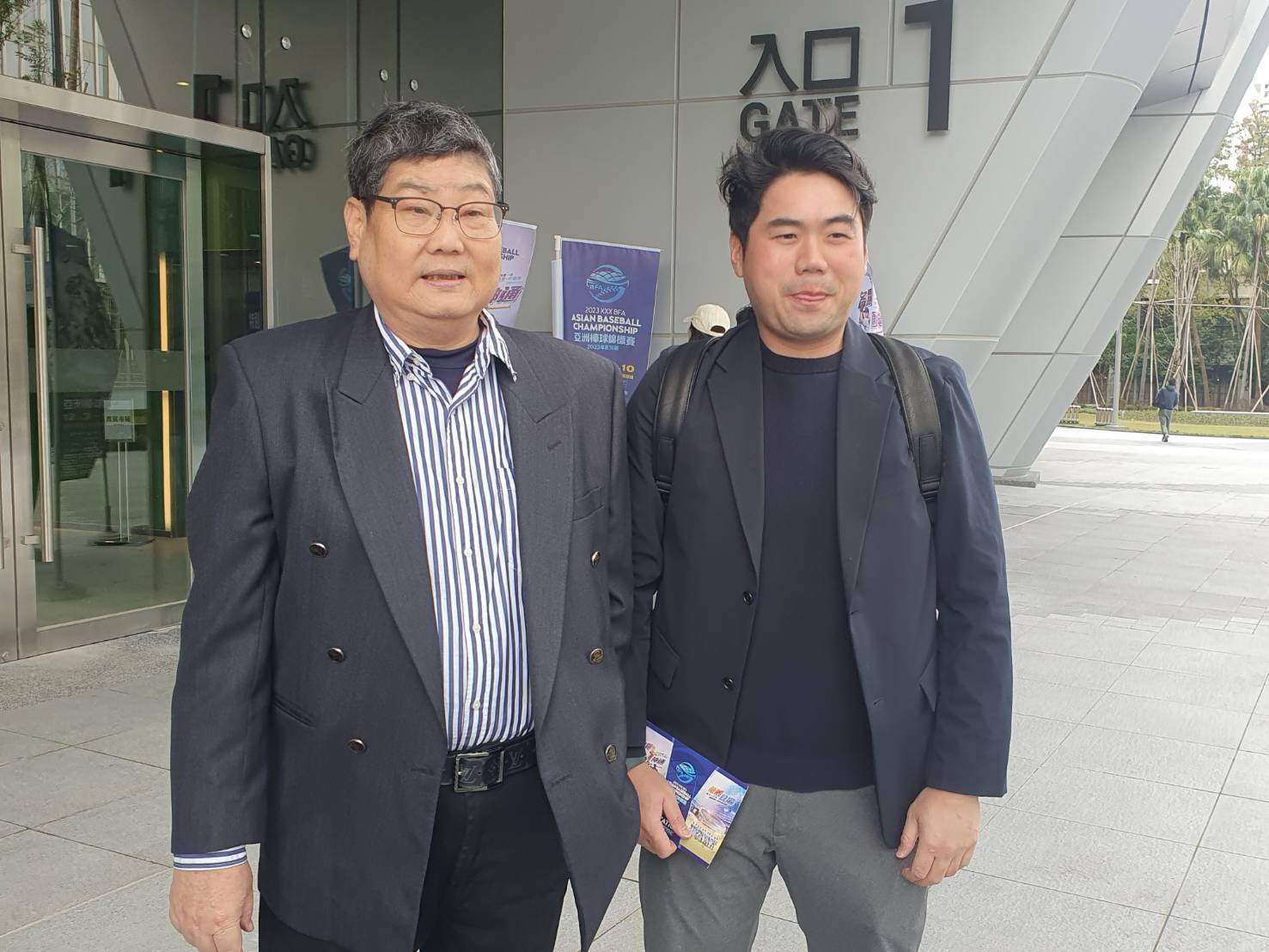 亞錦賽》棒壇人士紛到大巨蛋朝聖　中職首轟汪俊良：現在球員很幸福