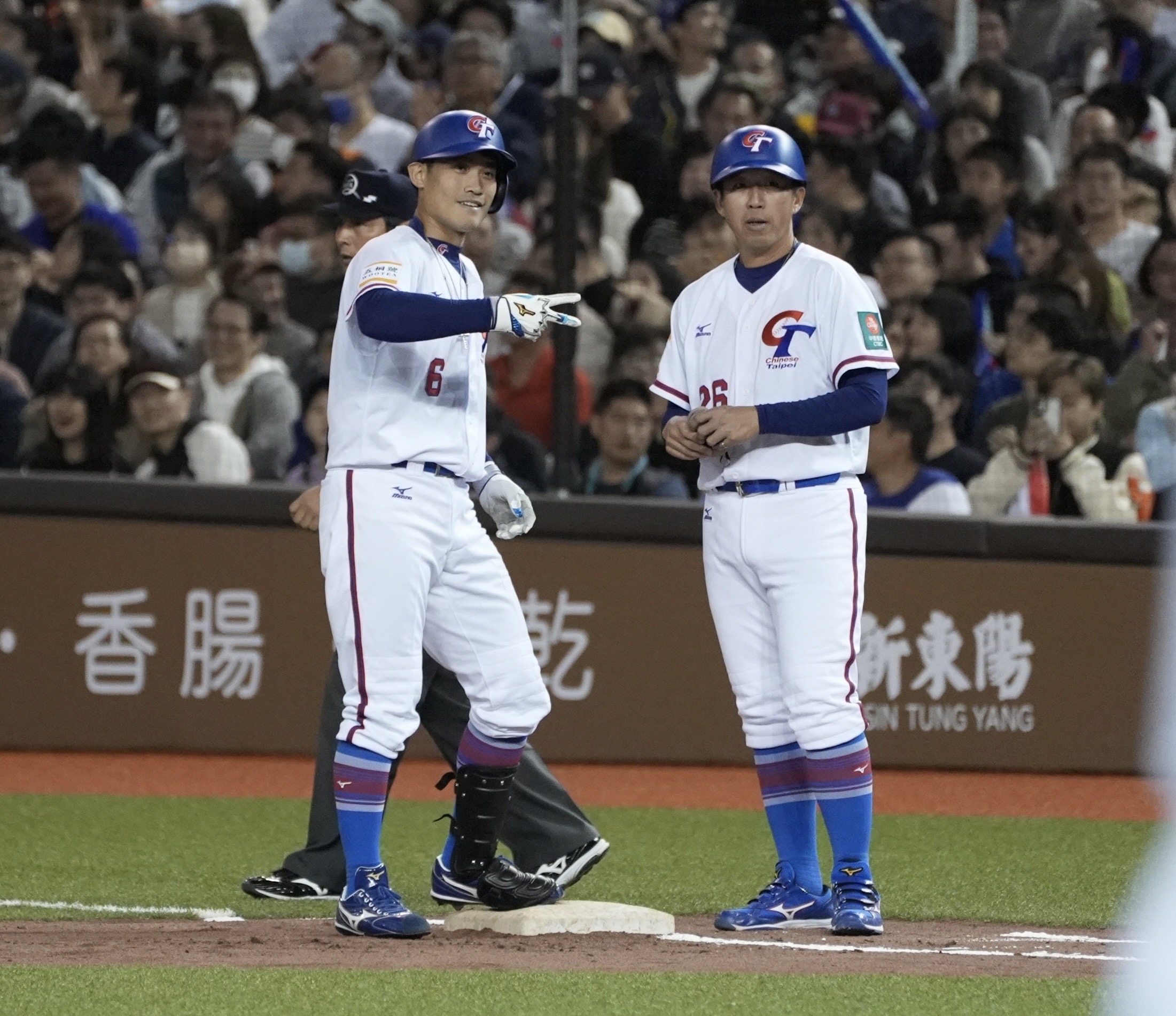 亞錦賽》大巨蛋正式賽首安　樂天桃猿林承飛歷史留名