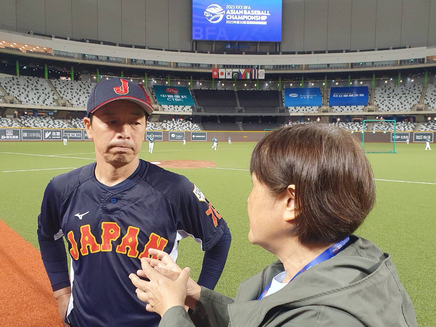 亞錦賽》大巨蛋體驗！日本監督談1個小缺陷　巴基斯坦沒有標準球場超羨慕