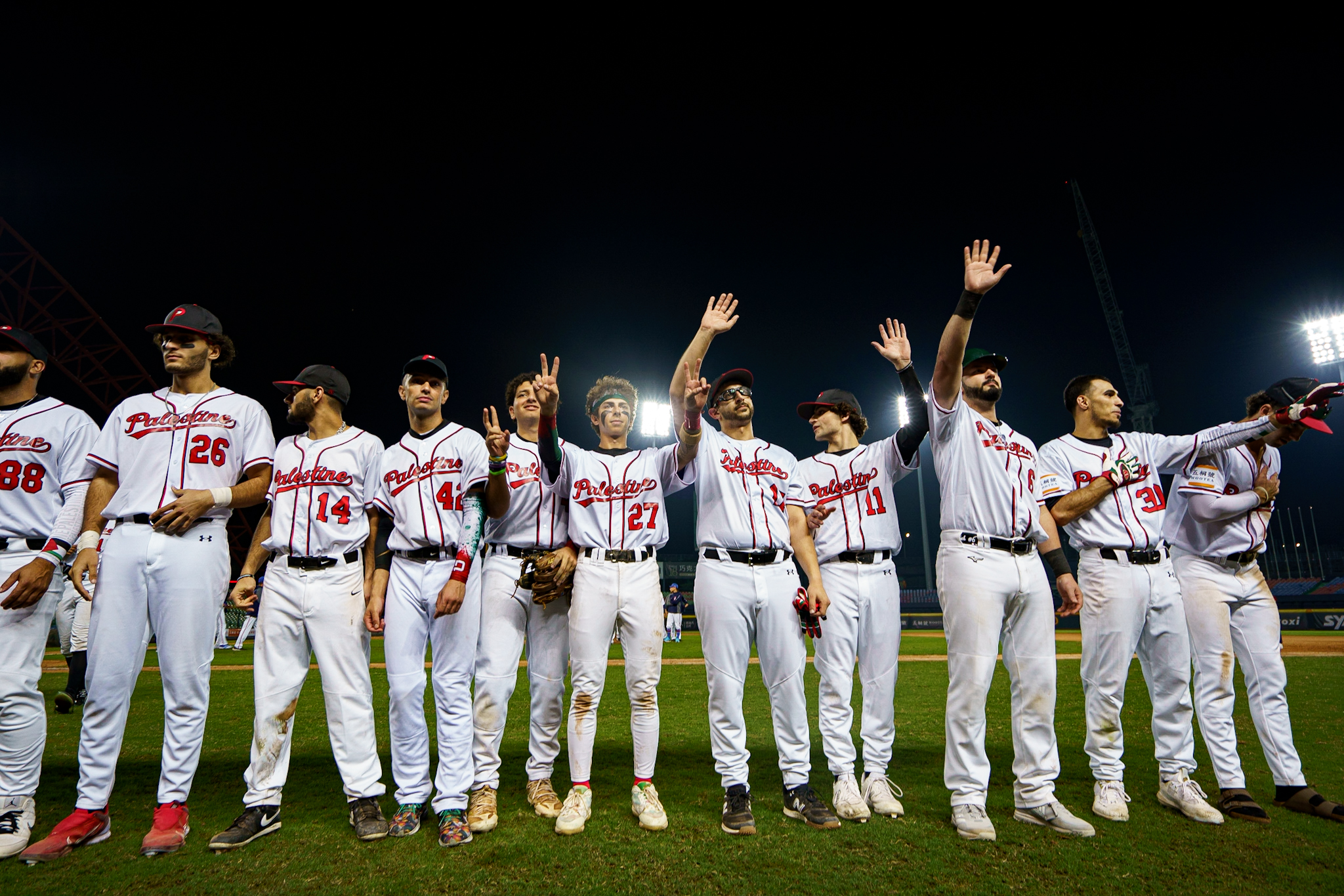 亞錦賽》巴勒斯坦享受在台時光　素肉、小黃好吃驚