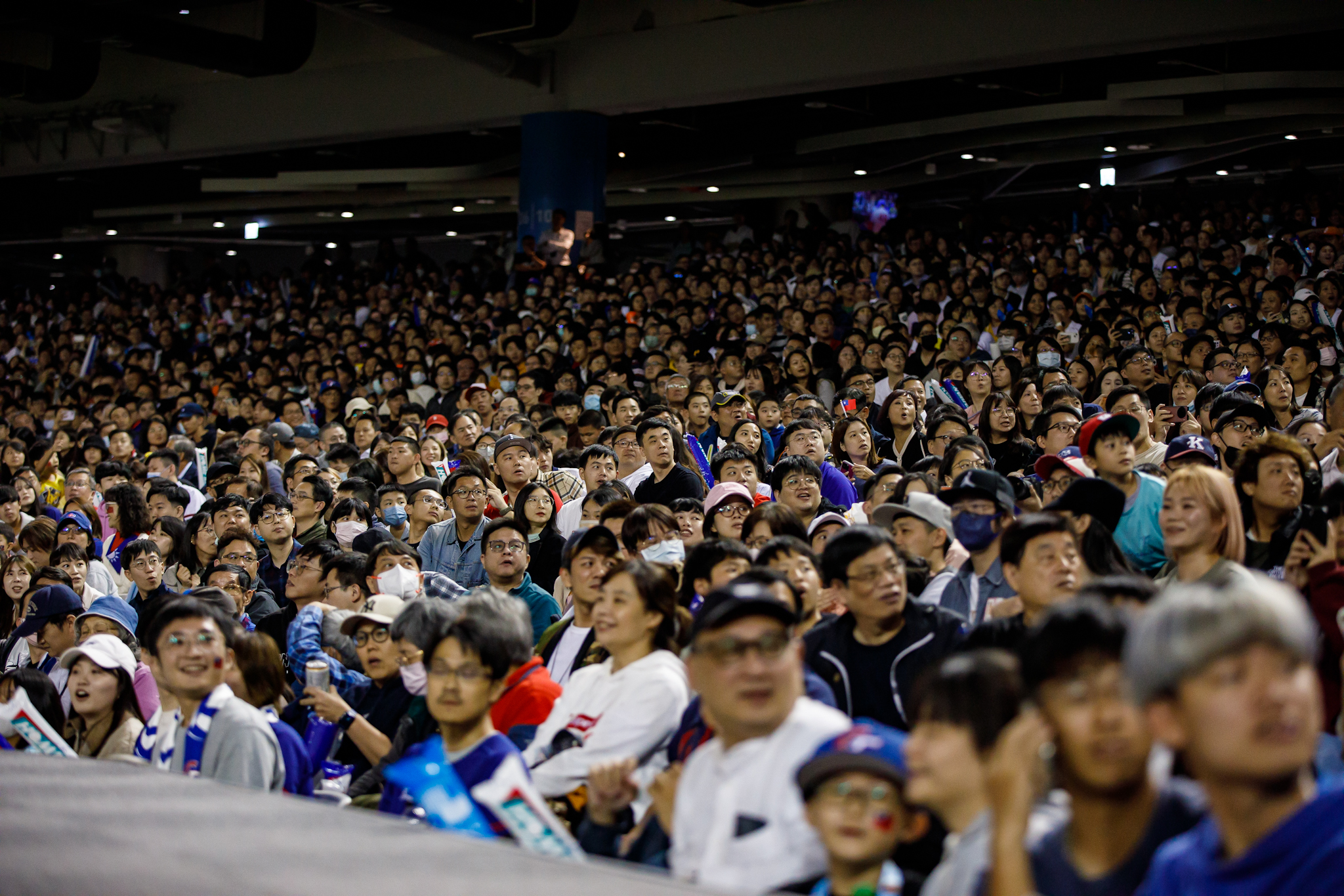 亞錦賽》台日大戰1.7萬張門票昨完售　今進場人數15544