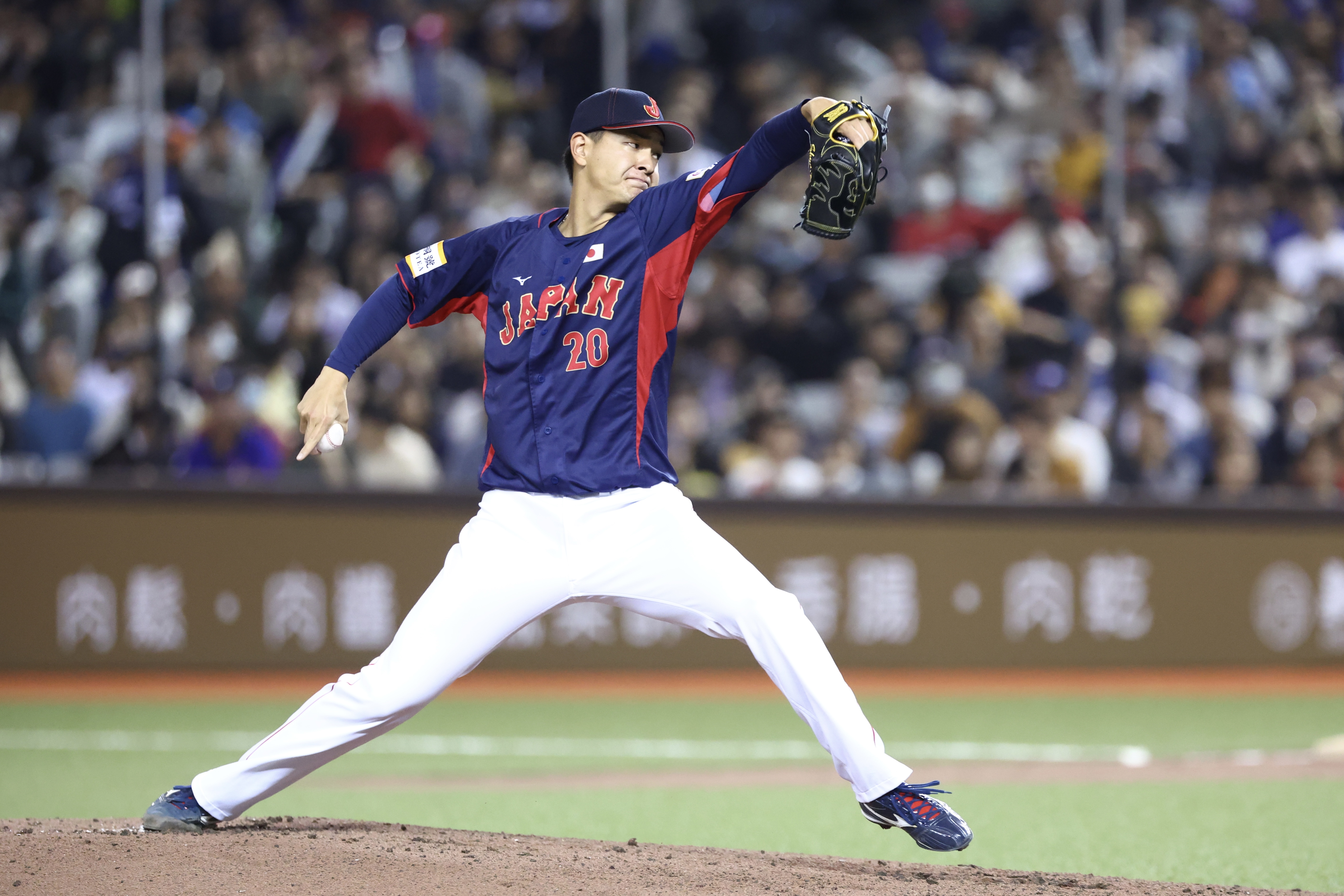 亞錦賽》日本社會人專注一場比賽的燃燒　嘉陽宗一郎對台灣123球8局無失分