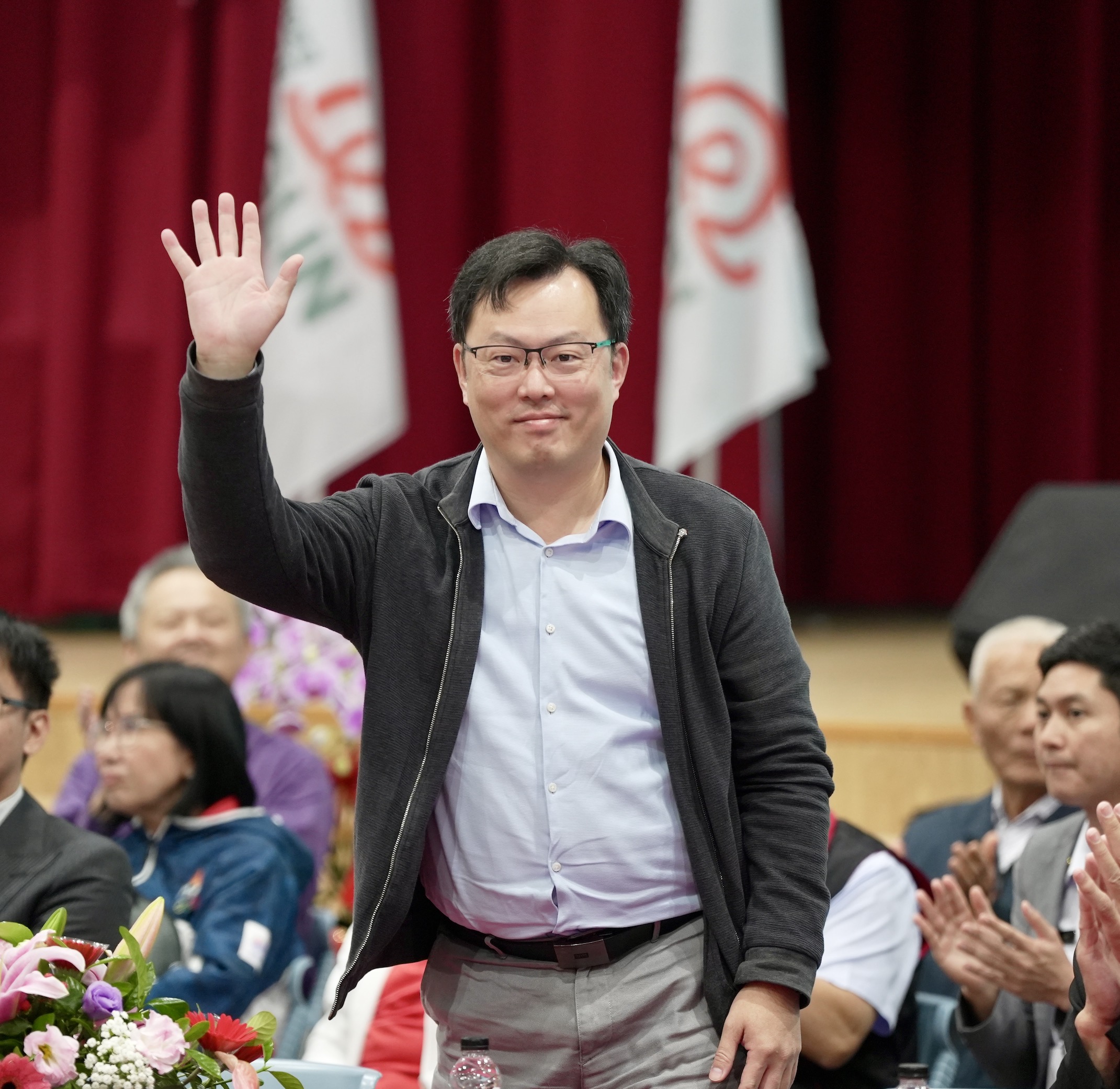 奧運》鄭世忠勉勵中華子弟兵　已正式反應接駁車問題