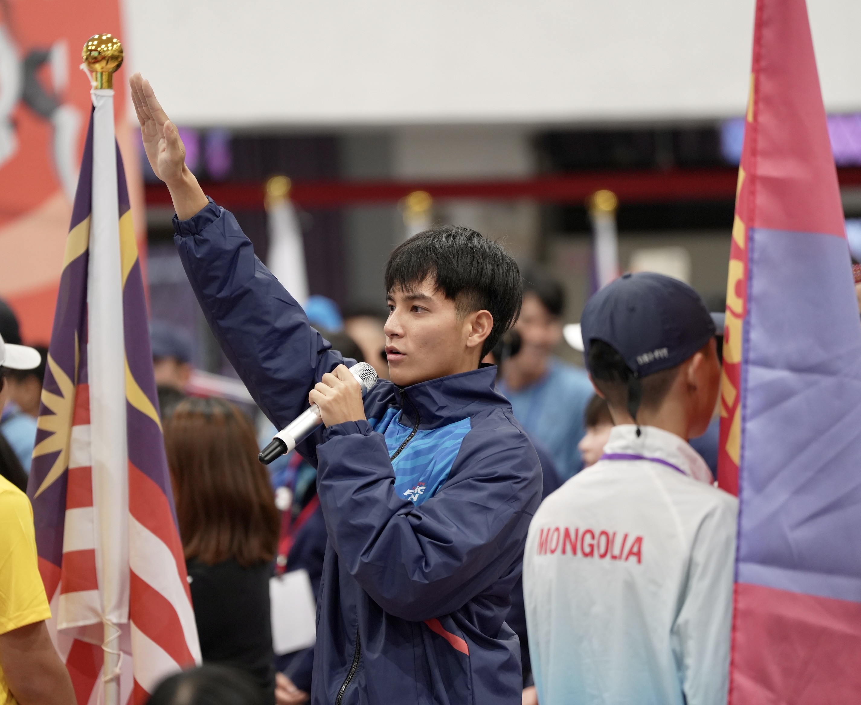 花蓮太平洋盃鳳林軟網國際賽開幕　地主阿美族何聖祖代表運動員宣誓　