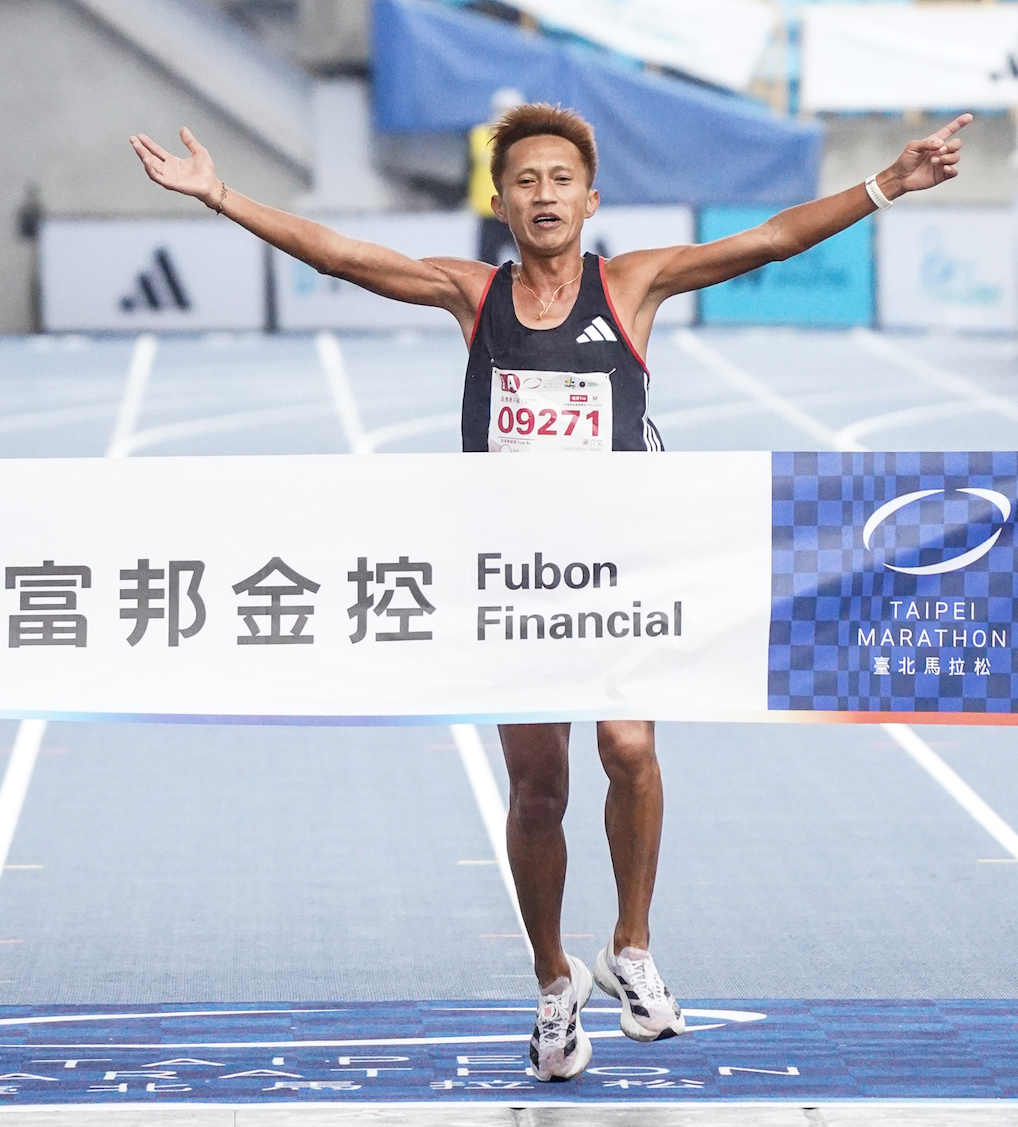台北馬拉松　蔣介文陳逸寧獲國內男女冠軍