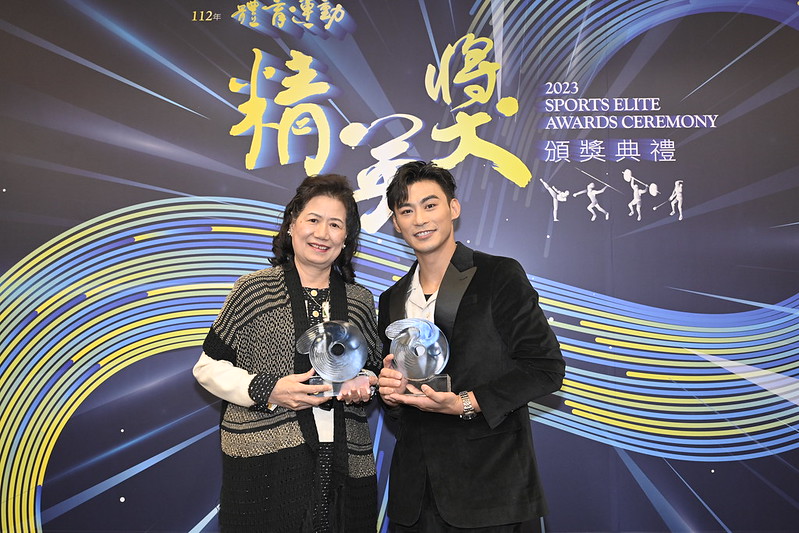 體育運動精英獎頒獎　連珍羚、楊勇緯分獲最佳女、男運動員