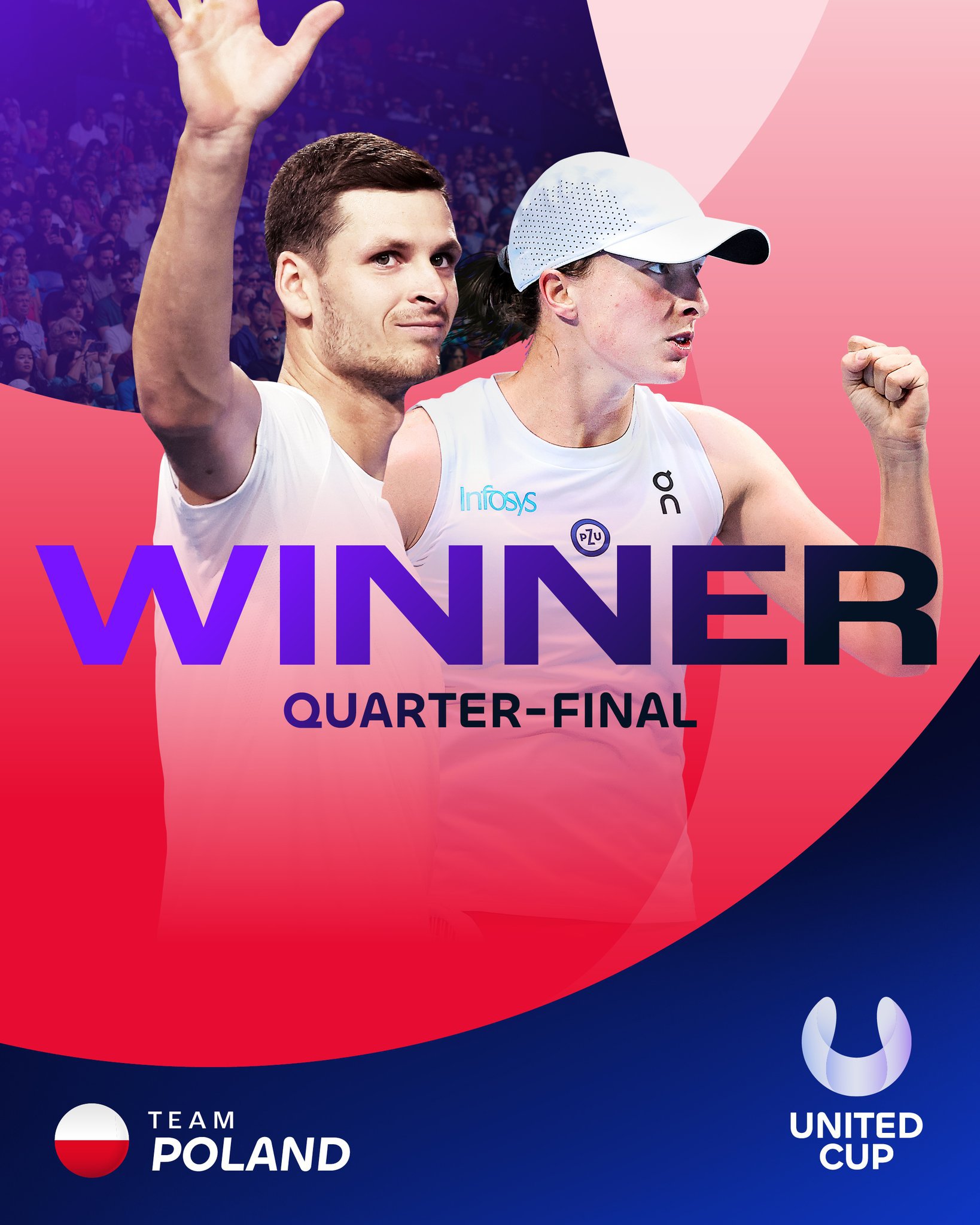 球后Swiatek領軍　波蘭擊敗中國晉級聯合盃4強