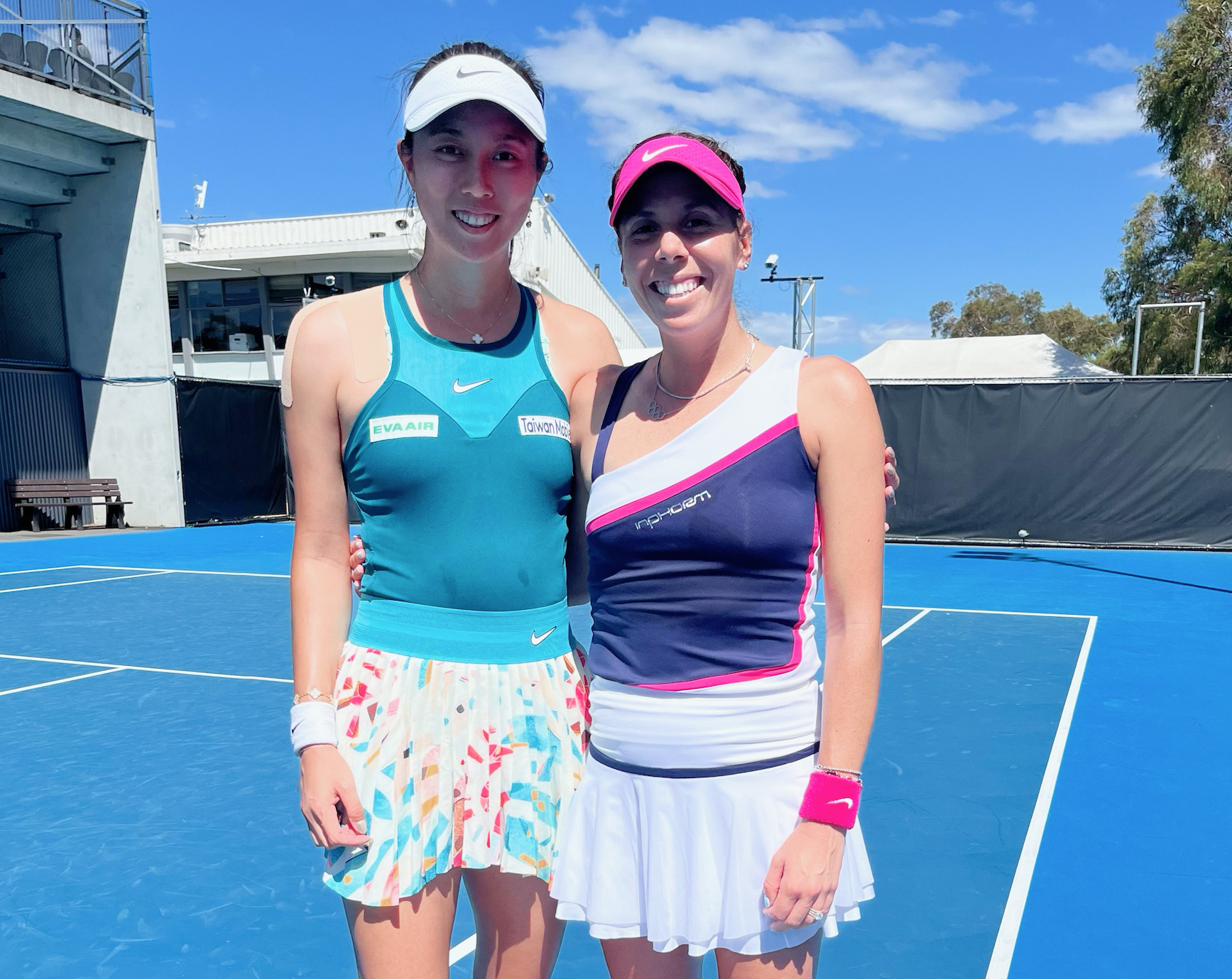 爭新年首冠　詹皓晴 / Giuliana Olmos晉荷巴特女網決賽