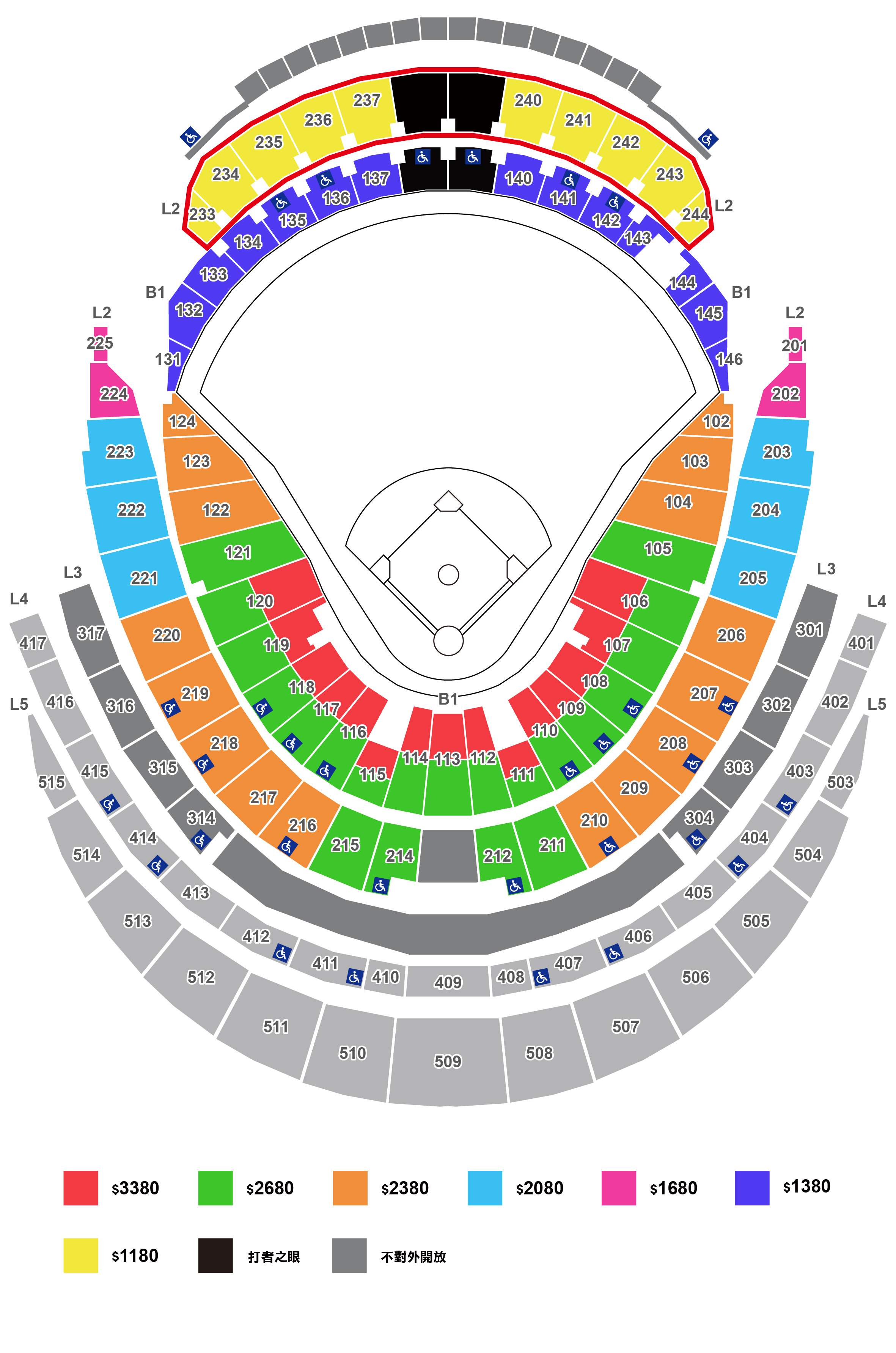讀賣巨人台灣交流賽第2波門票22日開賣　加開外野第二層