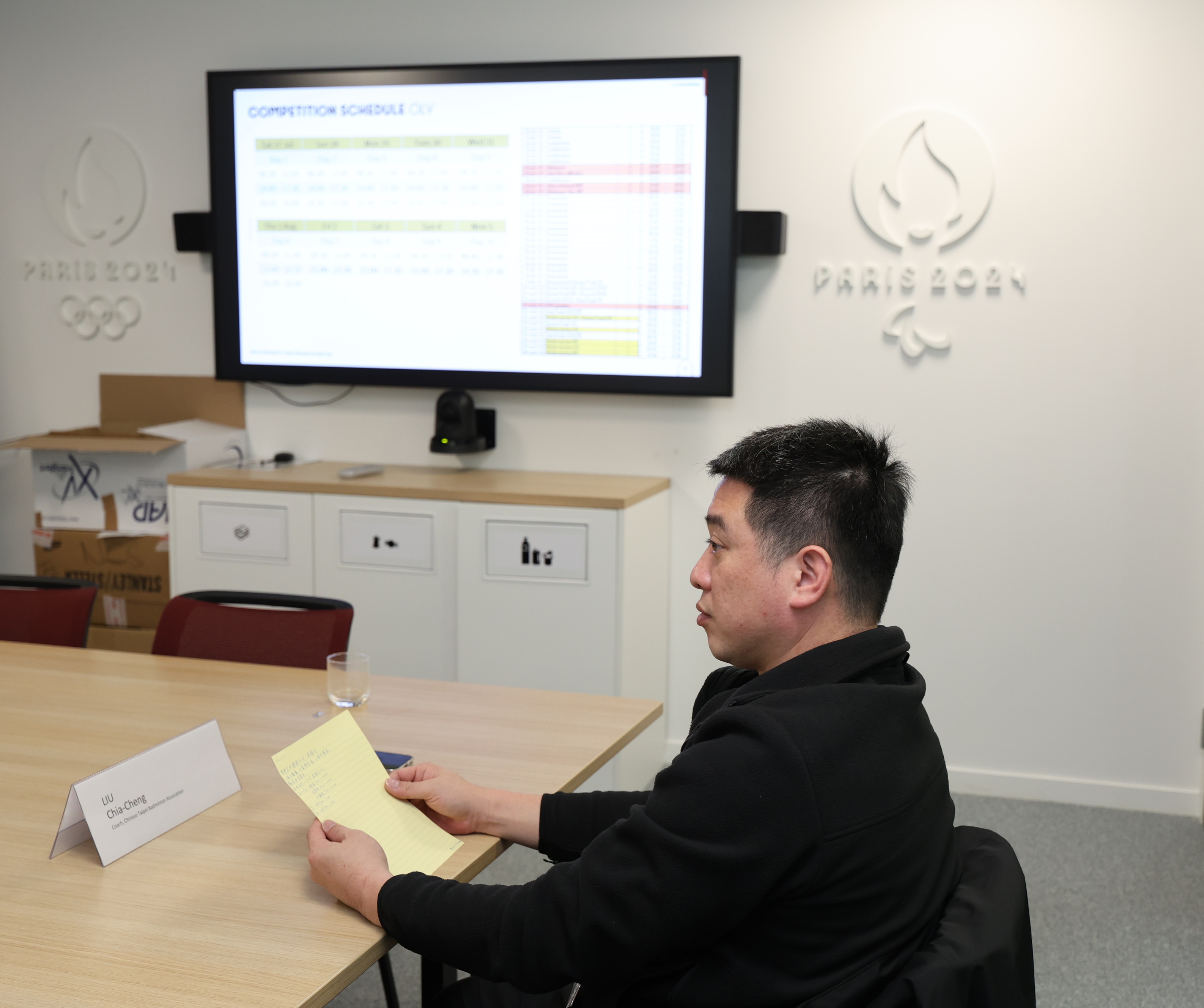 巴黎奧運》羽球場館還沒蓋好　教練聽簡報無法感受真實狀況