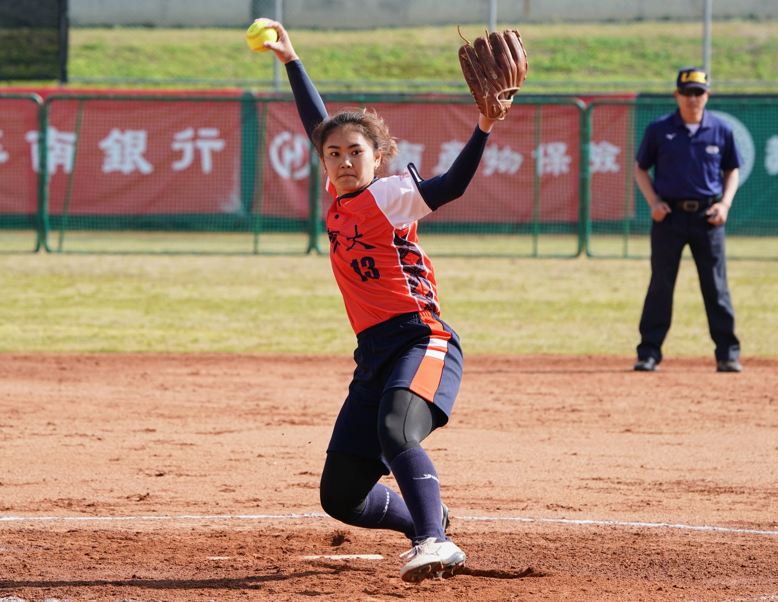 大專女壘》5局無失分助高師大止敗　朱怡珊盼球隊持續提升