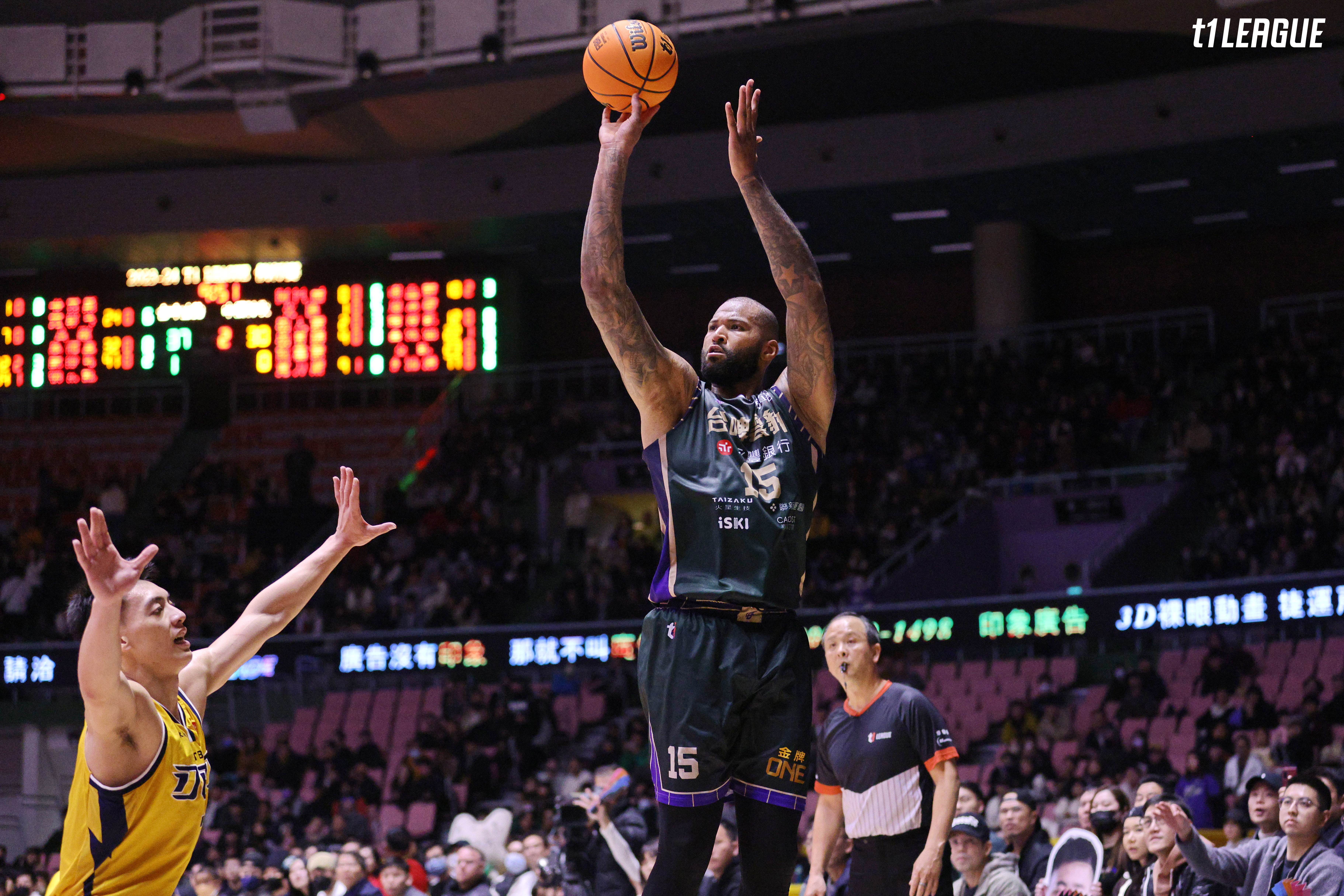 T1》真NBA！卡森斯25分17籃板　助雲豹6連勝