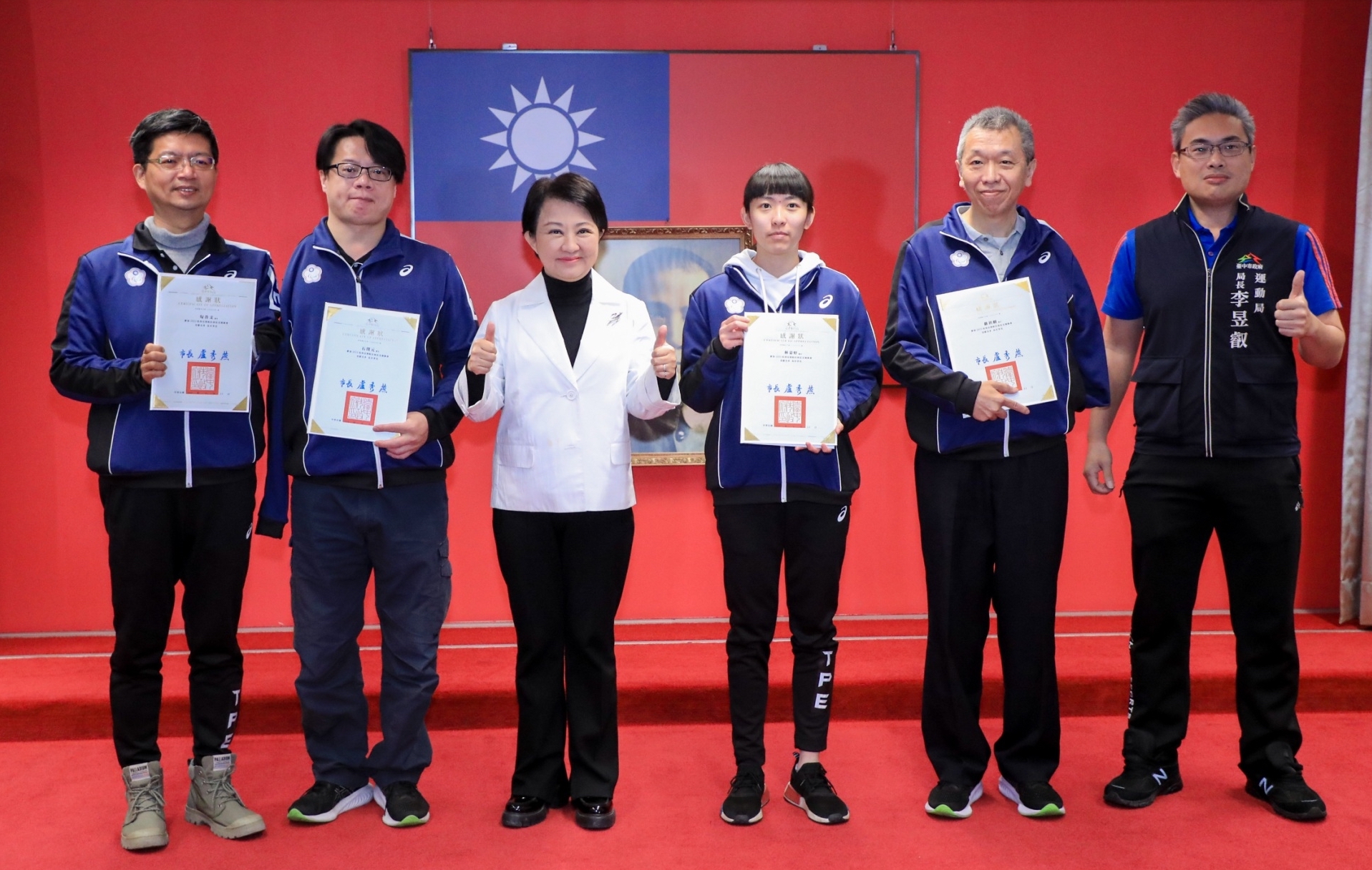 台中市提高帕運金牌獎金　從15萬元變100萬元