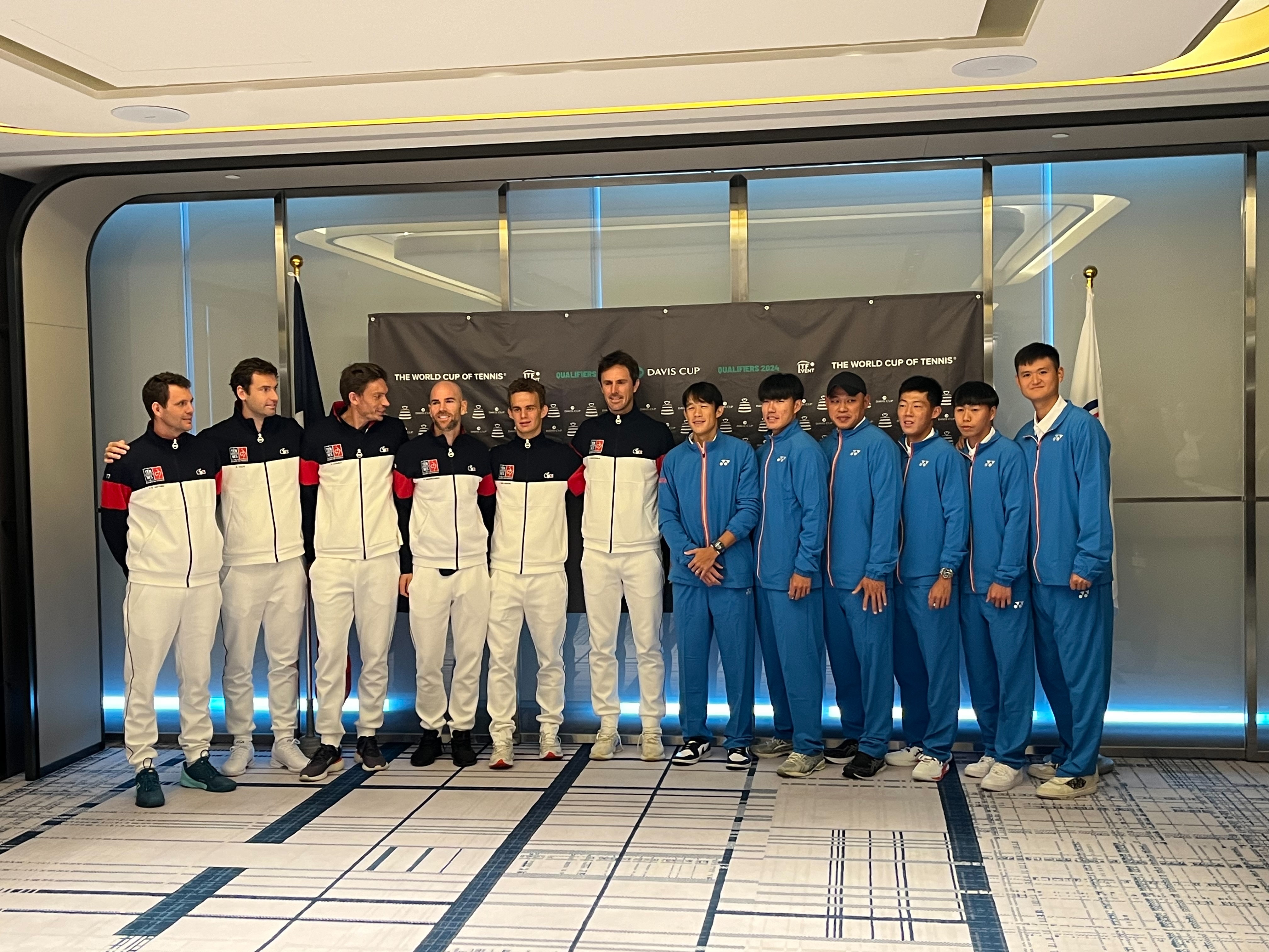 台維斯盃》明戰法國打頭陣　許育修：希望帶起氣勢