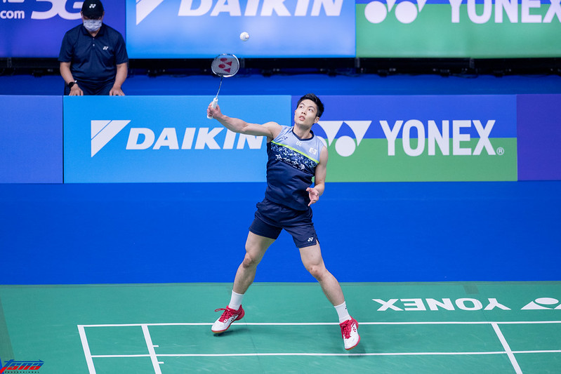 羽球》橫掃荷蘭黑馬　周天成首度殺入泰國名人賽4強