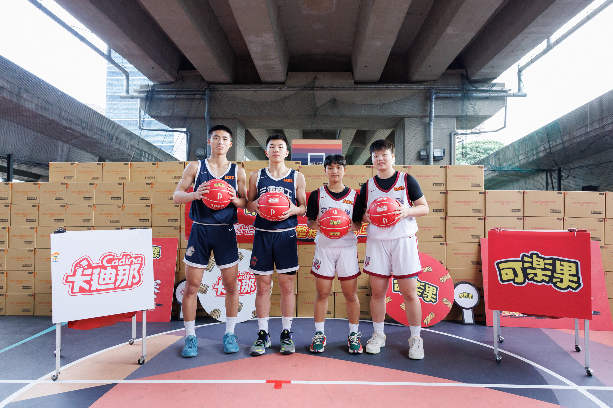 籃球》卡廸那、可樂果籃球挑戰賽　HBL明星球員投籃大PK