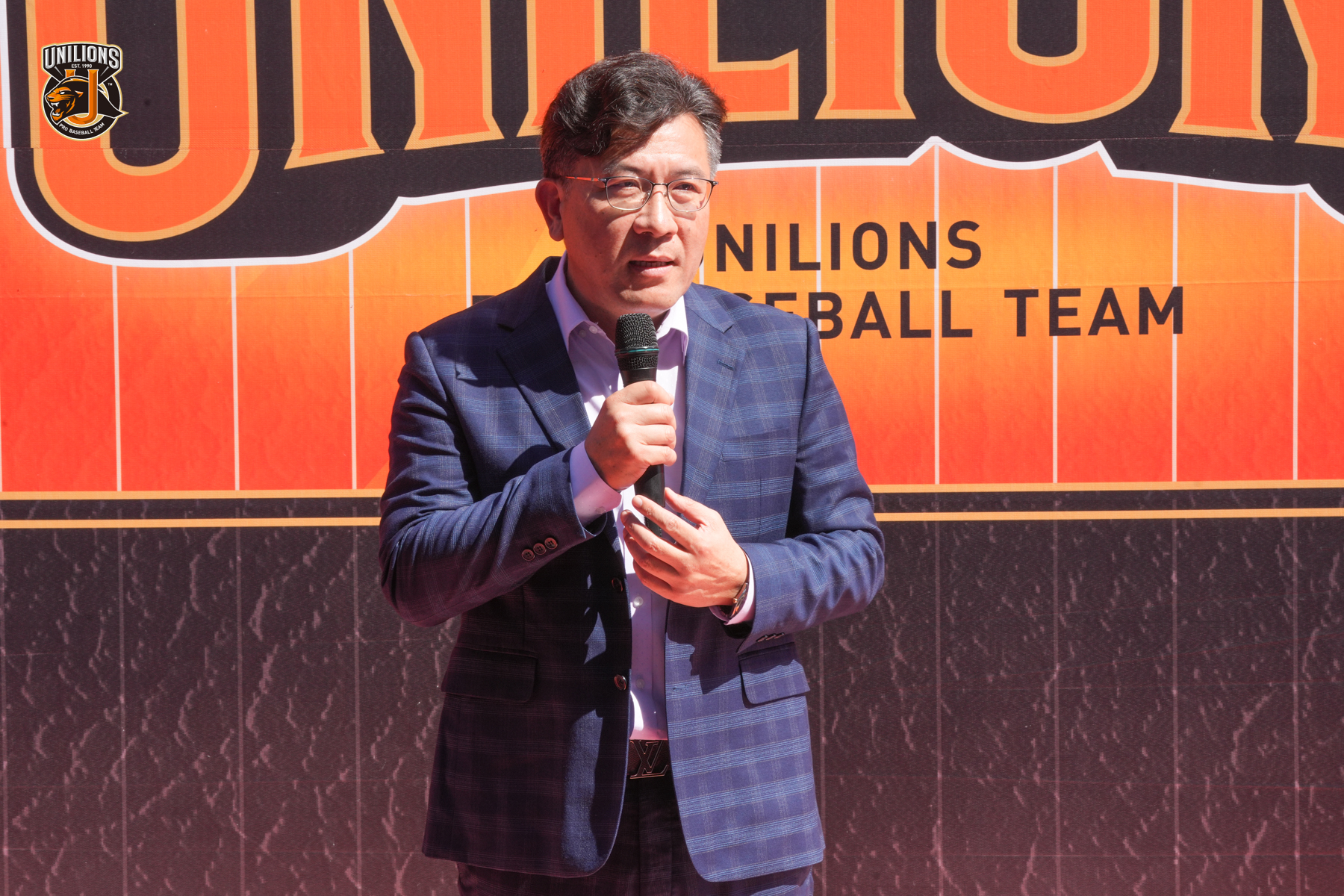 統一獅董事長凃忠正。統一獅提供