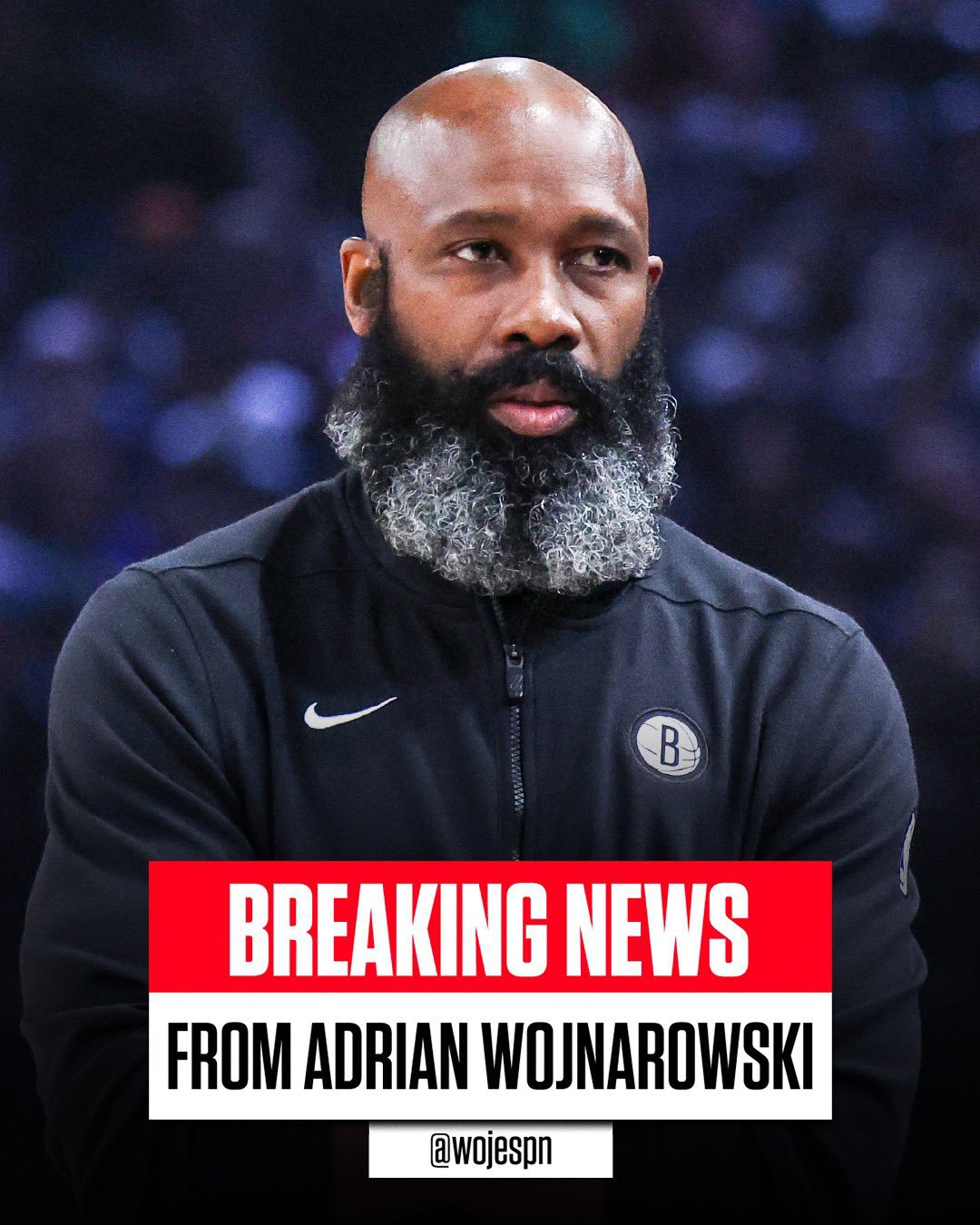 NBA》籃網總教練Jacque Vaughn被炒　Kevin Ollie代理