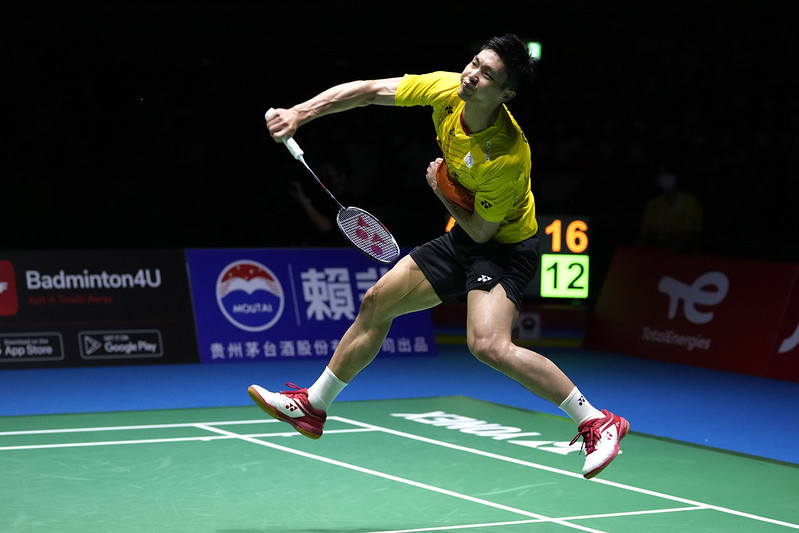 羽球》德國公開賽周天成、林俊易首輪險勝　王子維腰傷棄賽