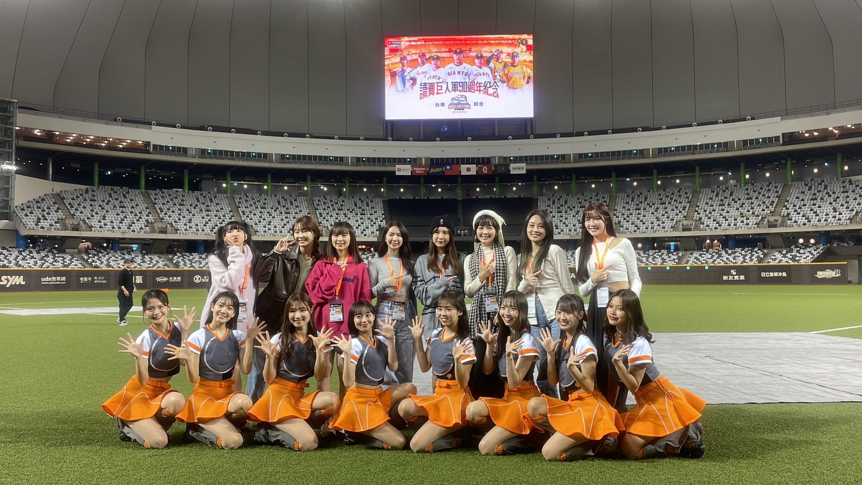 台日交流》3隊女孩總彩排　互讚對方「卡哇伊」