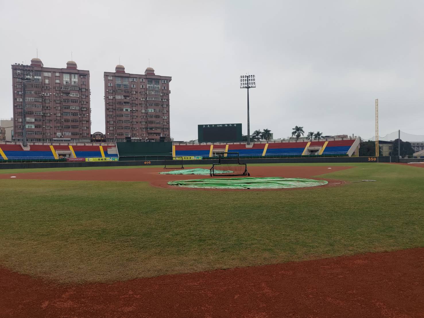 味全春訓》SSG嘉義練習賽首次因雨取消　龍在斗六紅白戰