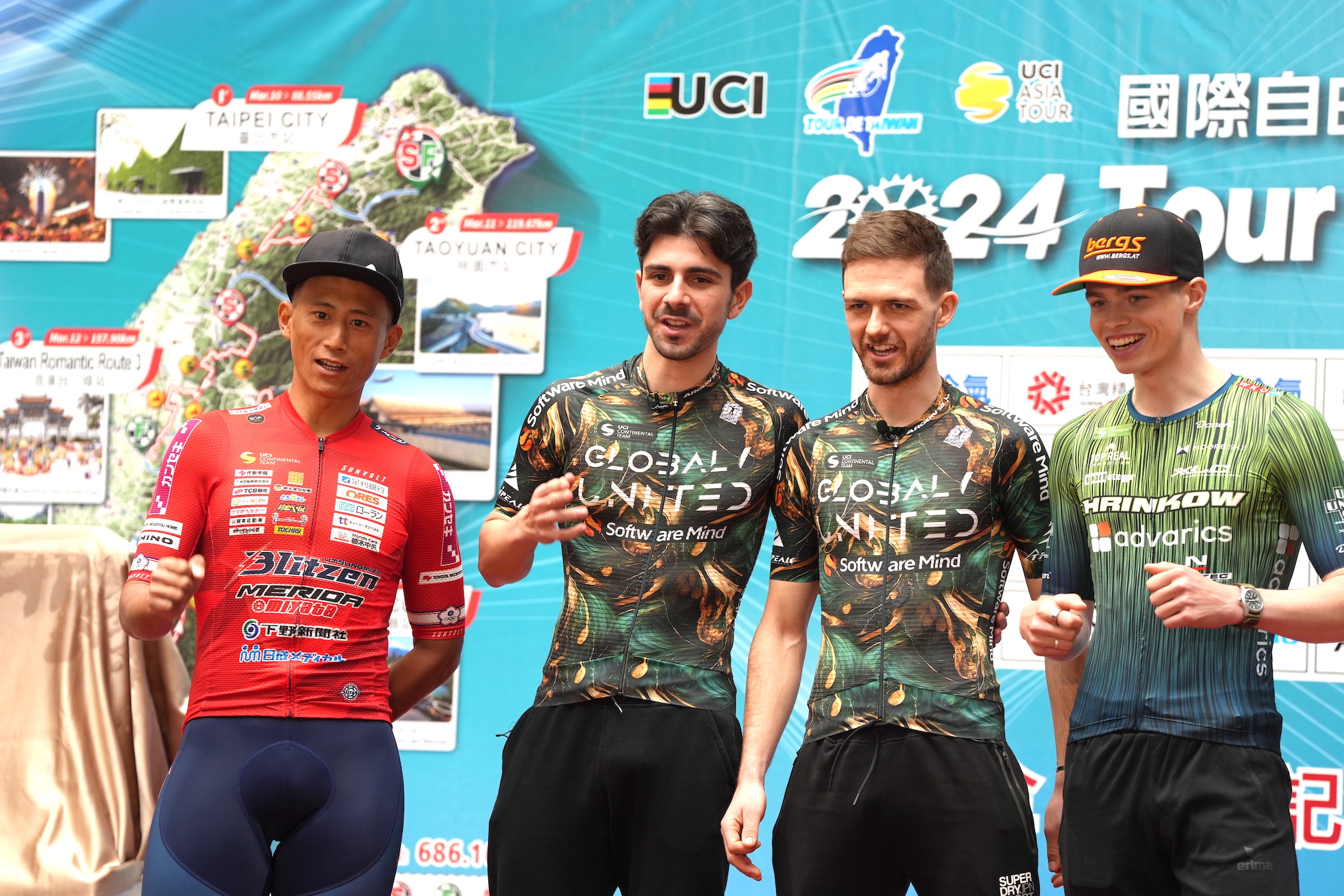 自由車環台賽》馮俊凱代表日本隊伍如何面對中華隊？專業選手當然全力以赴