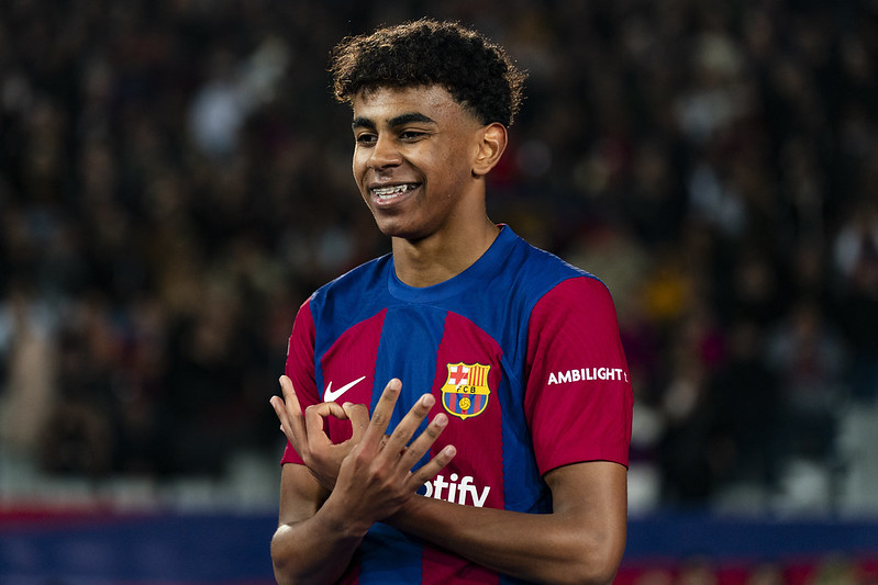 西甲》Yamal破門助巴薩險勝　遠超同期梅西