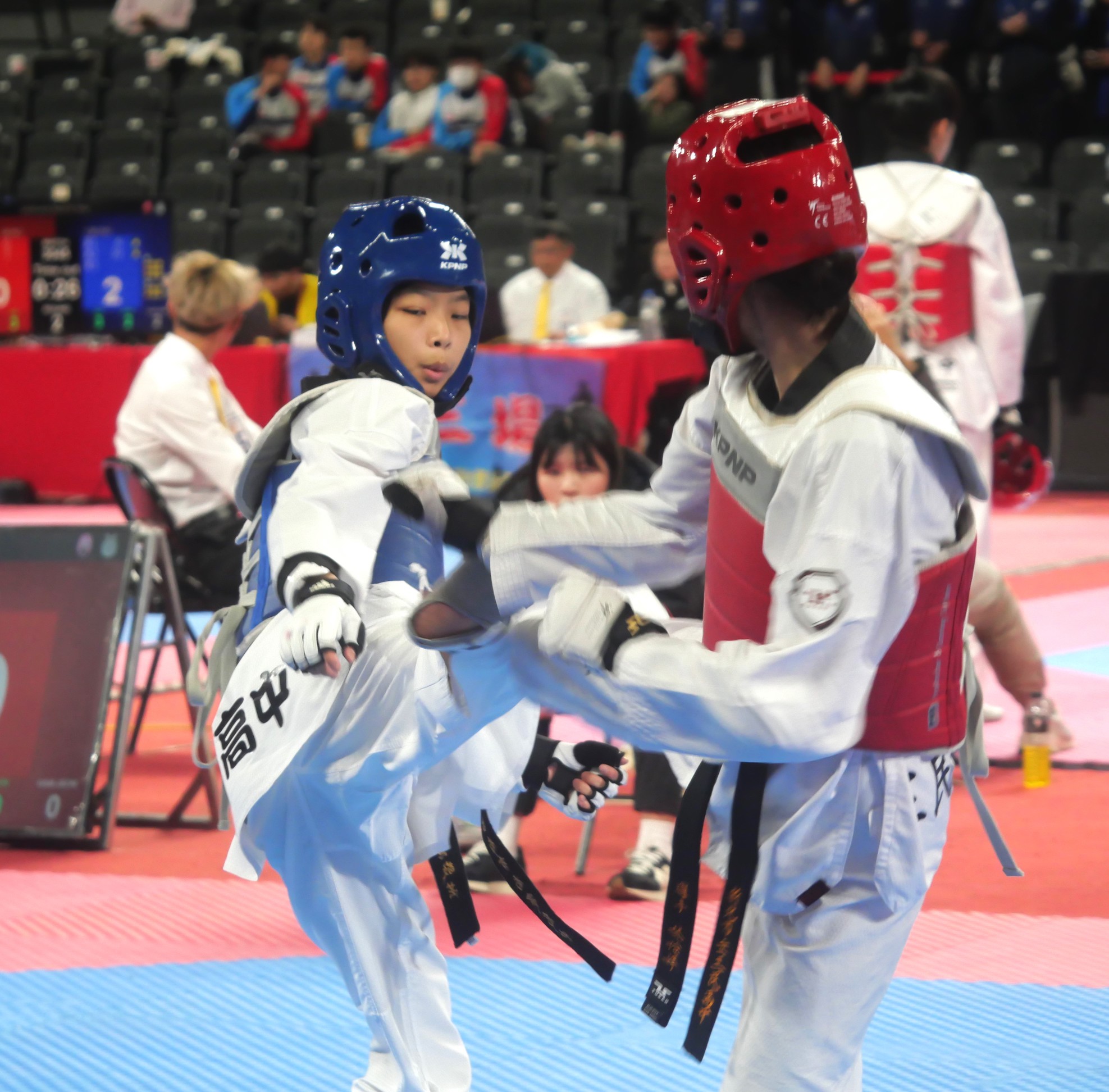 跆拳道》全中錦　南市南寧高中黃敬芸、趙廷威2金入袋