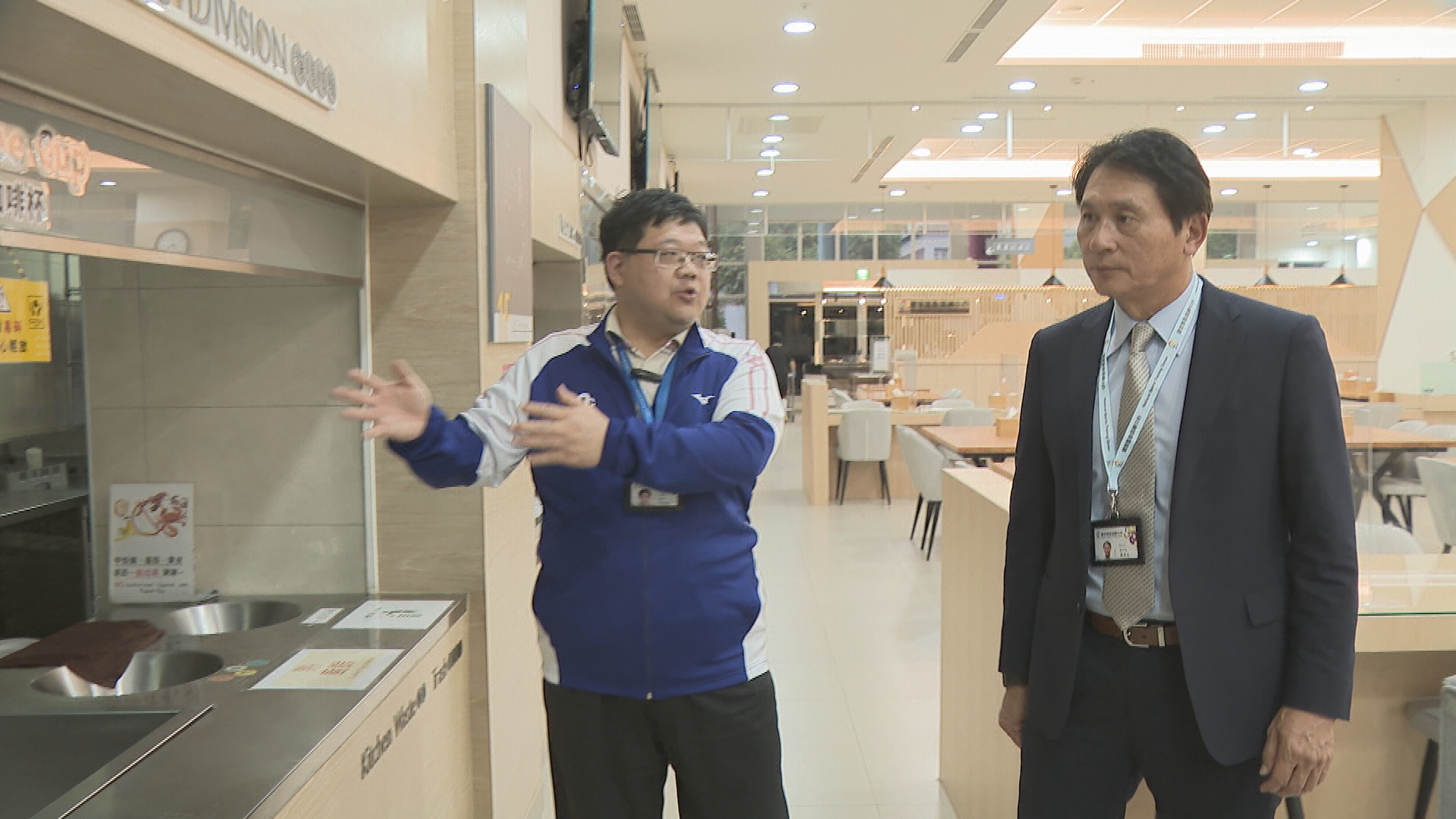 體壇》國訓執行長龔榮堂上任先視察餐廳　確認未受蘇丹紅汙染