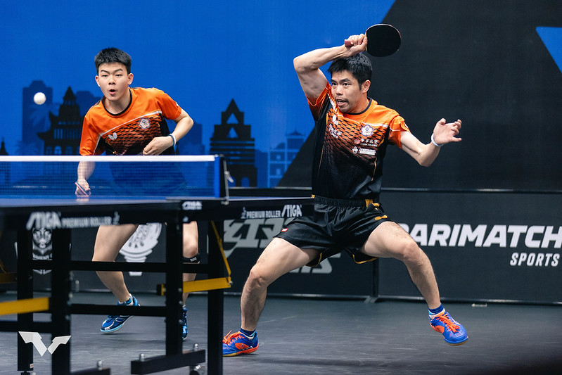 WTT》惜遭逆轉　莊智淵／高承睿止步新加坡大滿貫首輪