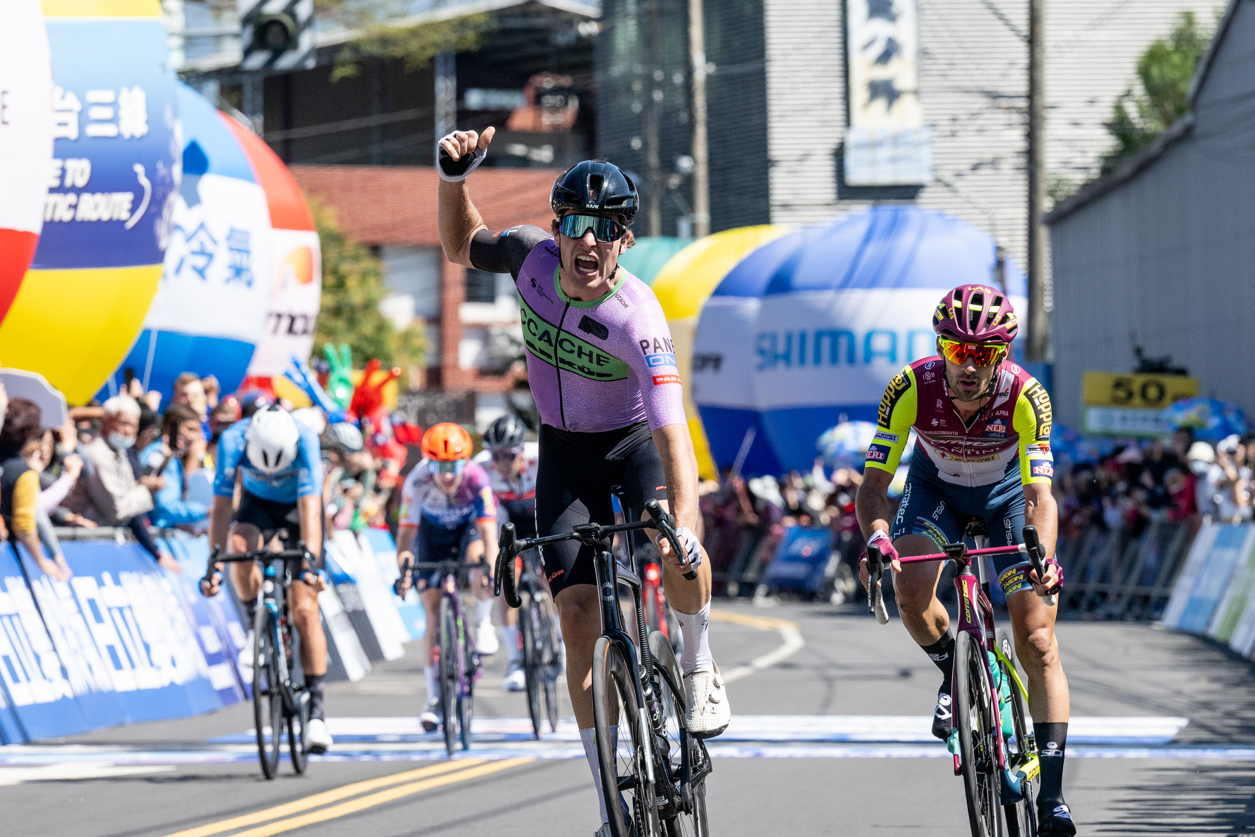 自由車環台賽》1年從單站墊底到奪冠　澳車手稱霸浪漫台三線