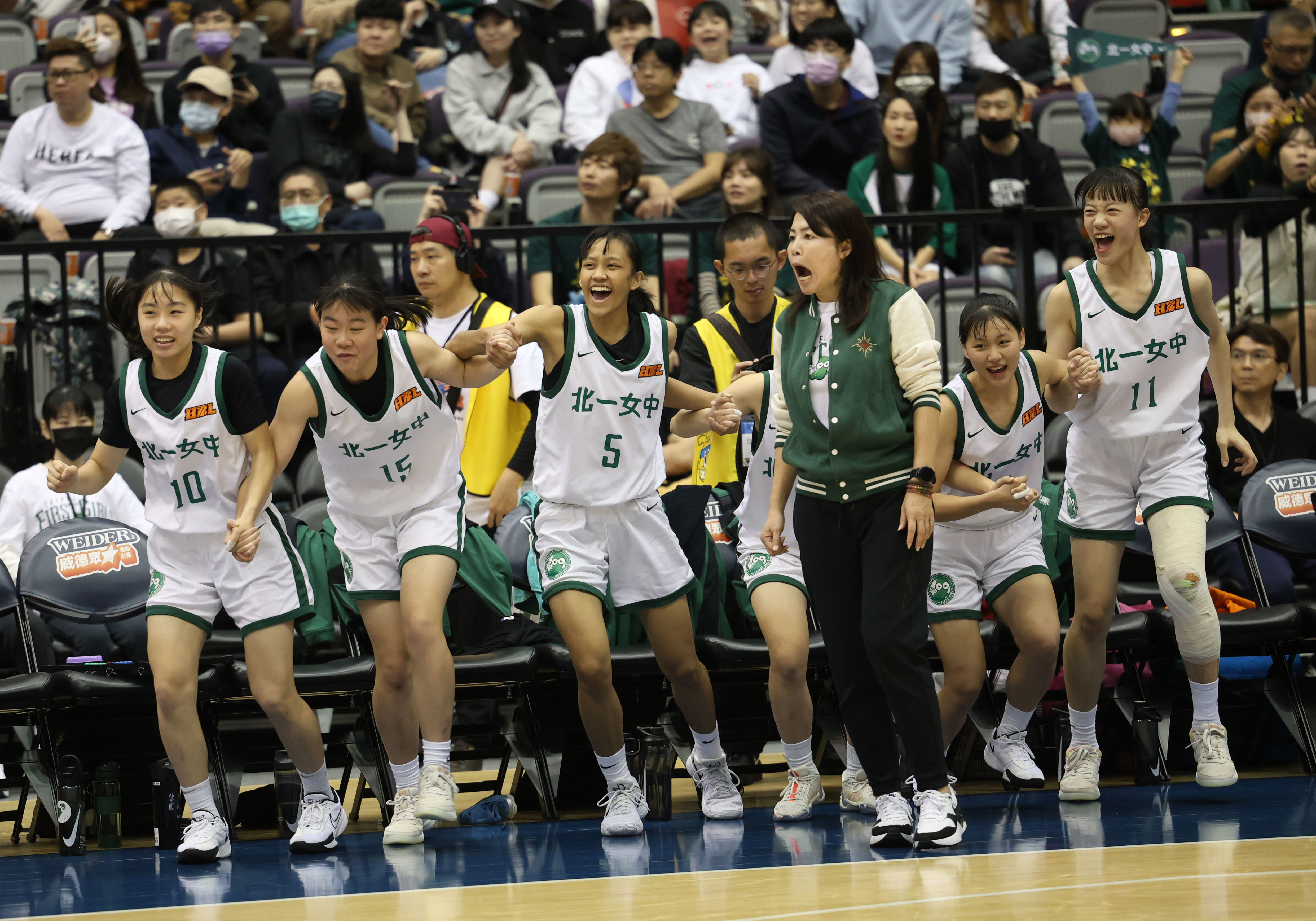 HBL》北一女擊退金甌闖決賽　教練賽後坦言「不滿意表現」