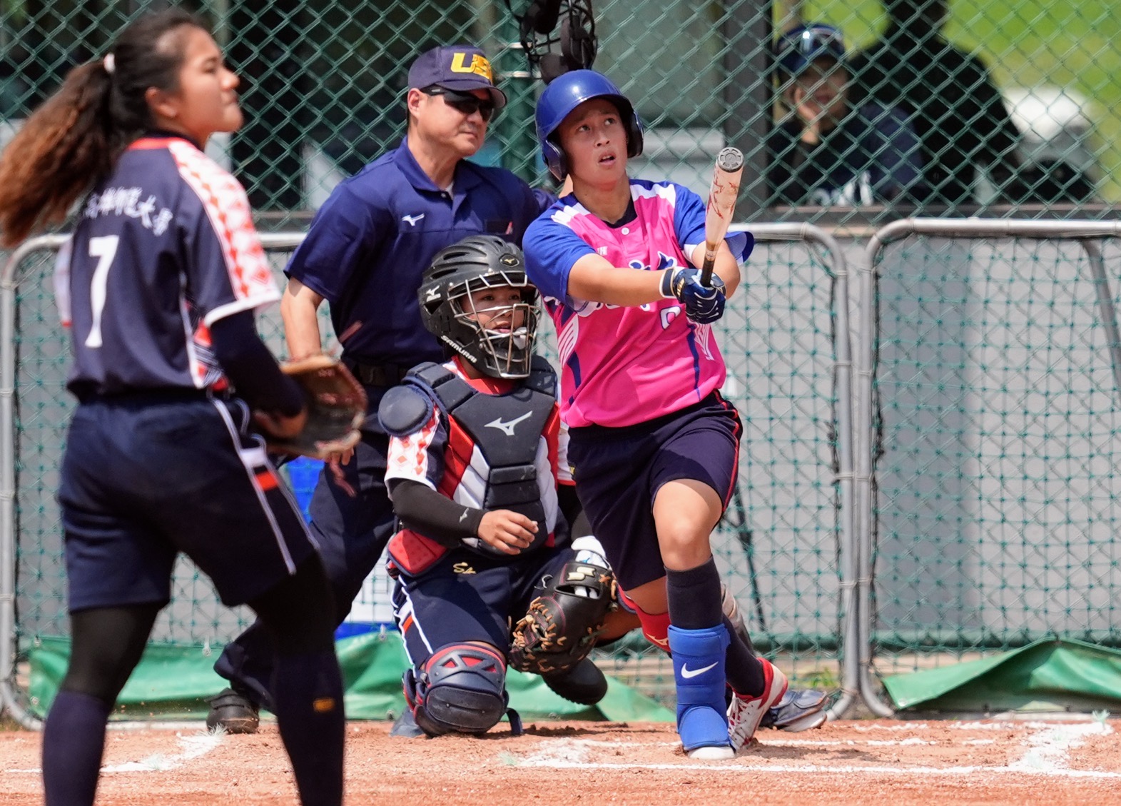 大專女壘》本季首轟、單場6壘打數　黃語嫣：有用下盤