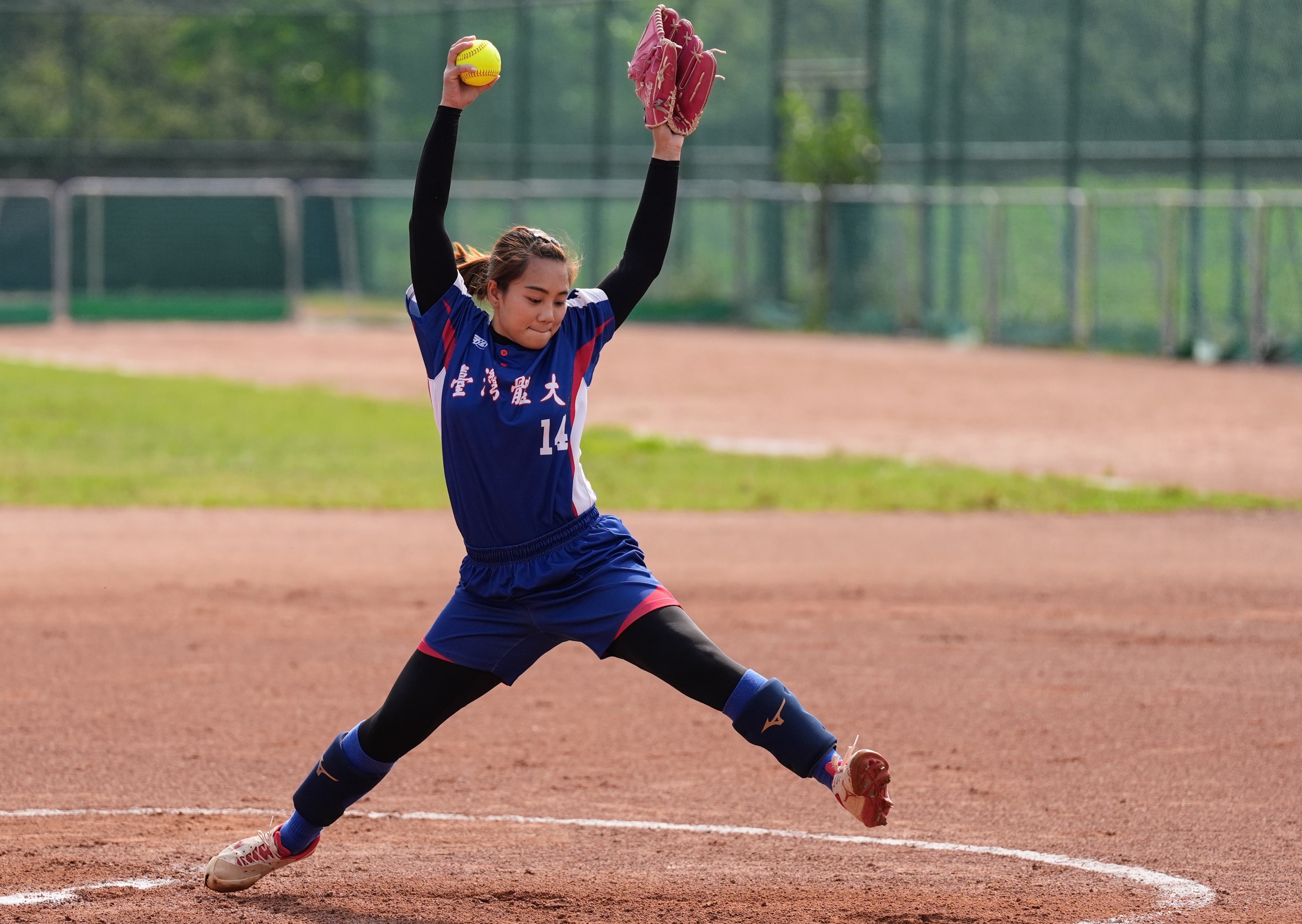大專女壘》5局無失分助臺體完勝　高詠芯：想表現給學妹看